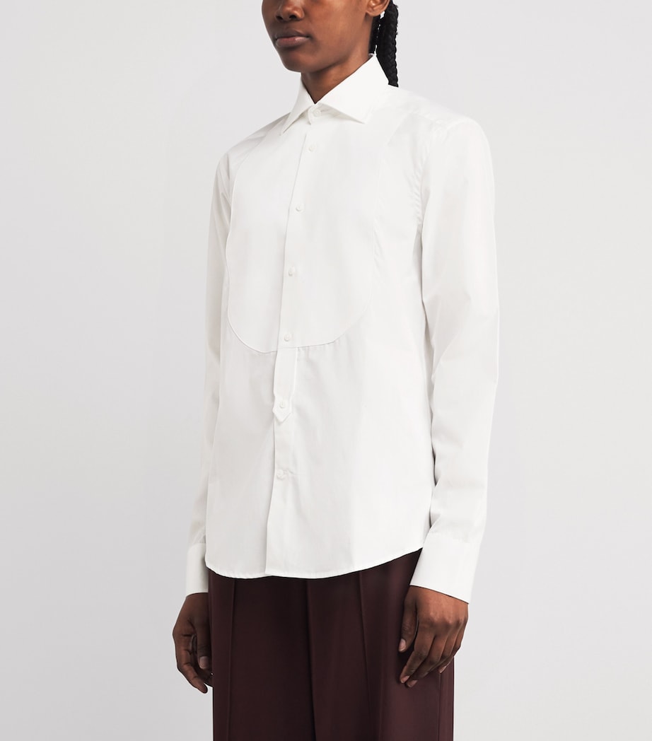 Organic Cotton Dress Shirt WHITE Image 3