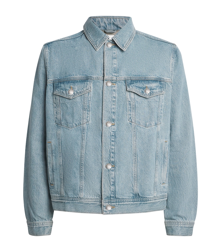 Samsøe Samsøe Organic Cotton Denim Jacket Carib Blu Image 1