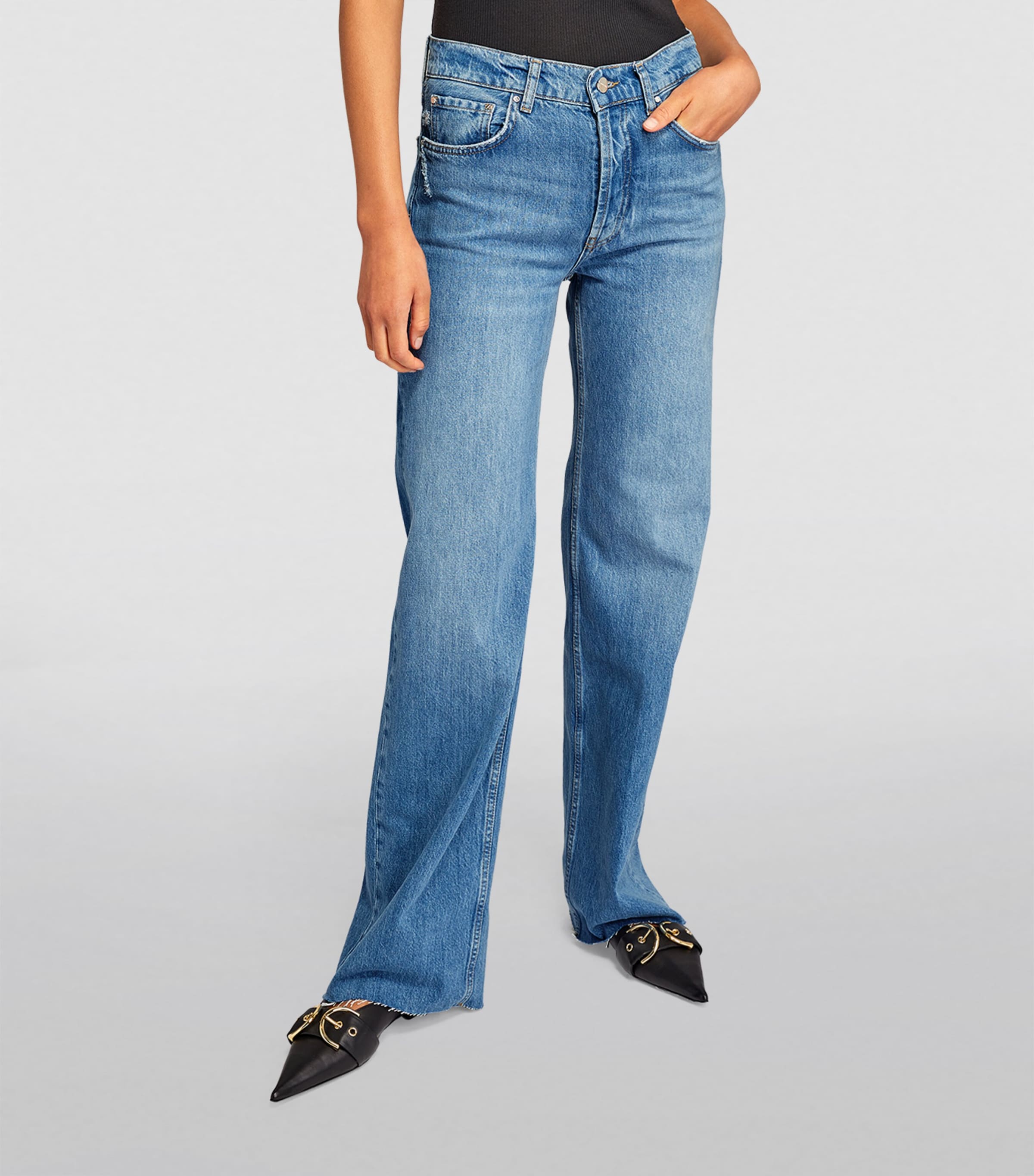 Hugh Wide-Leg Jeans PANAMA BLUE Image 3