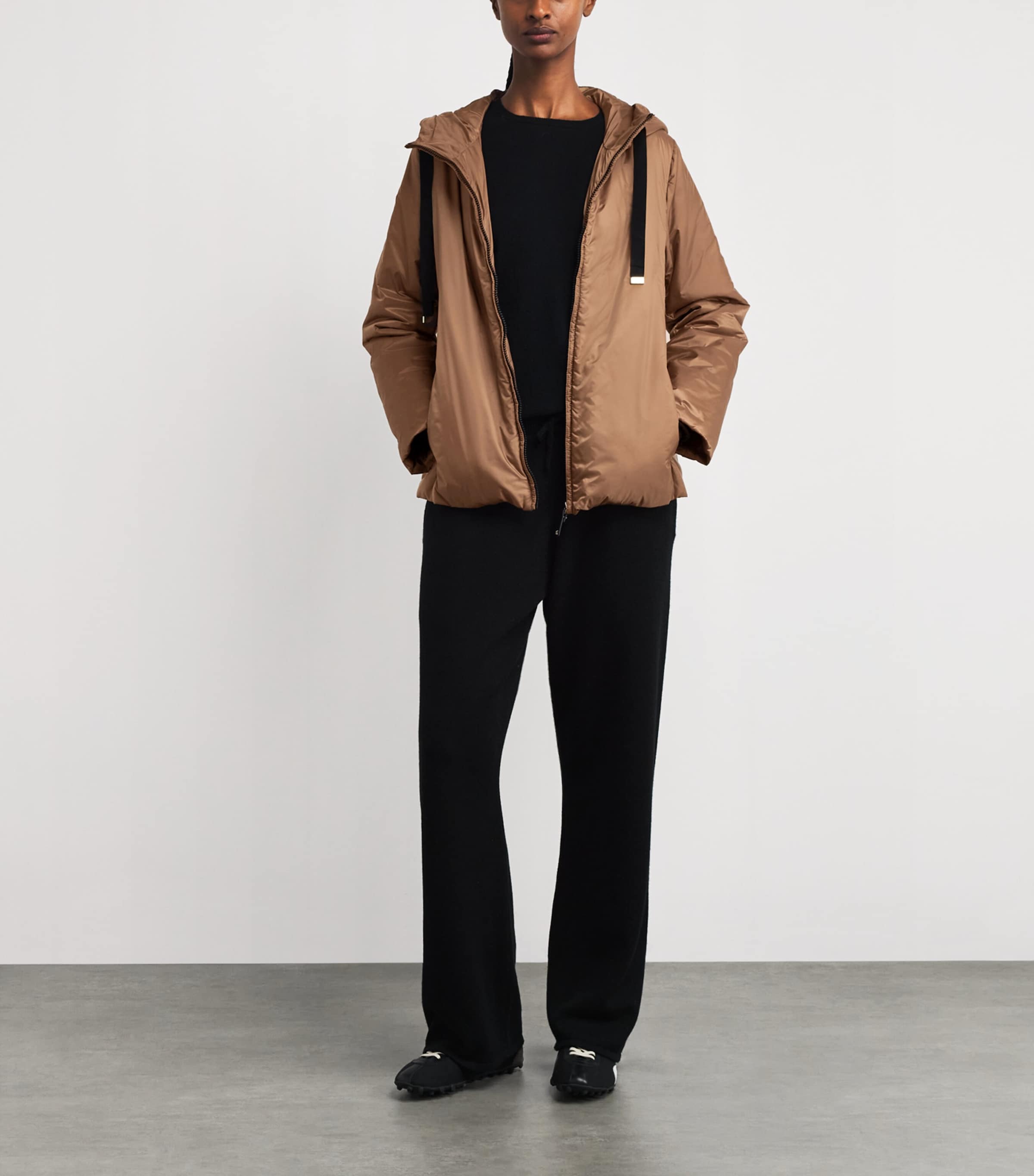 Water-Repellent Padded Jacket CARAMEL Image 2