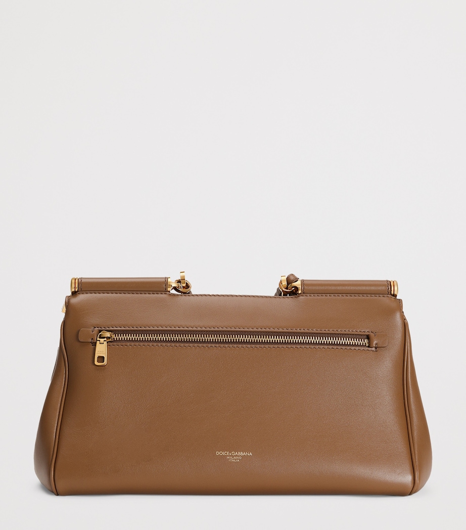 Leather My Sicily Bag 8Z093-CARAMELLO Image 2