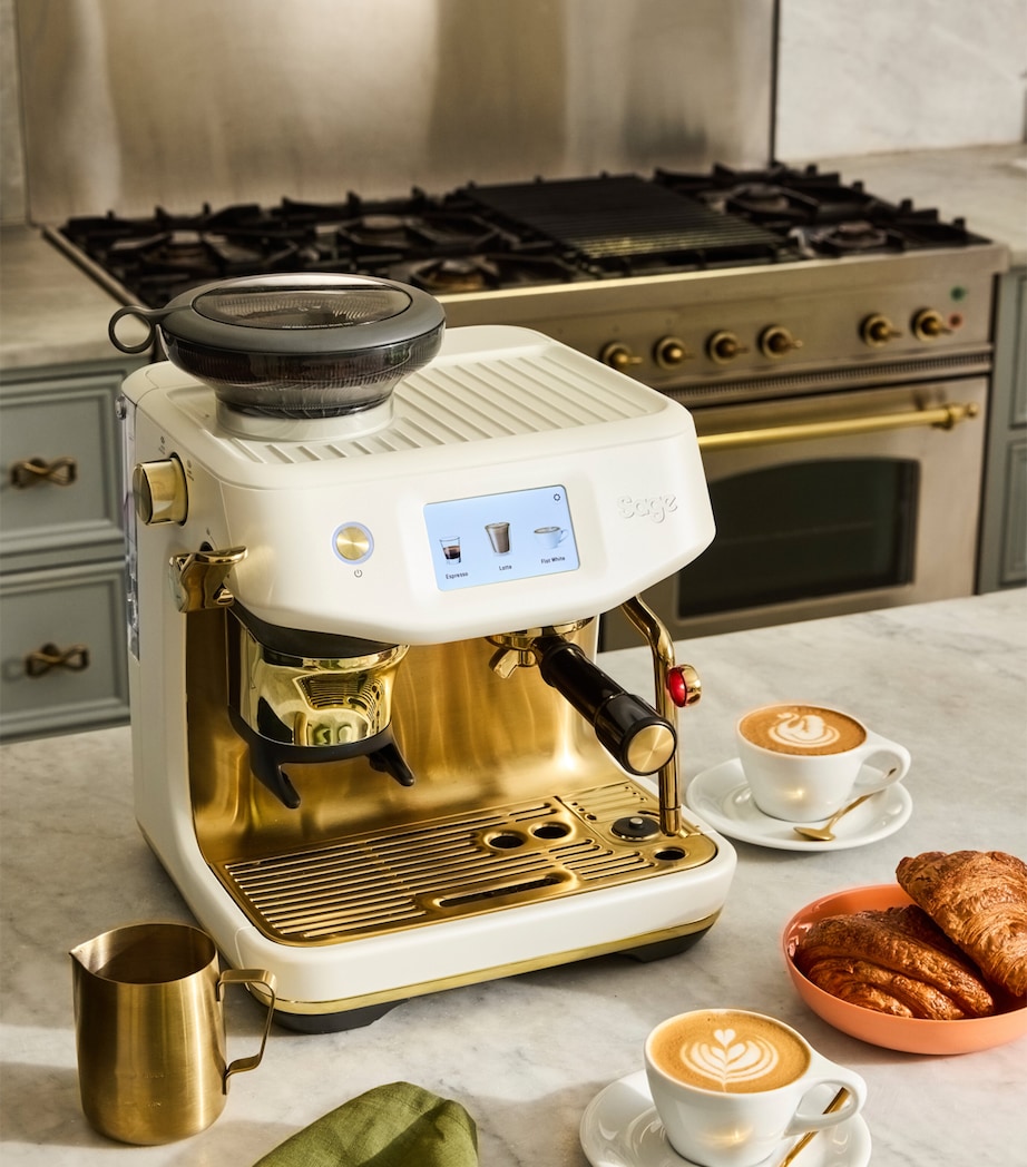 The Barista Touch Impress Coffee Machine SEA SALT WHITE BRASS Image 7