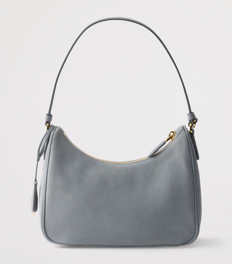 Prada Leather Re-Edition 2005 Shoulder Bag Light Blue Image 3
