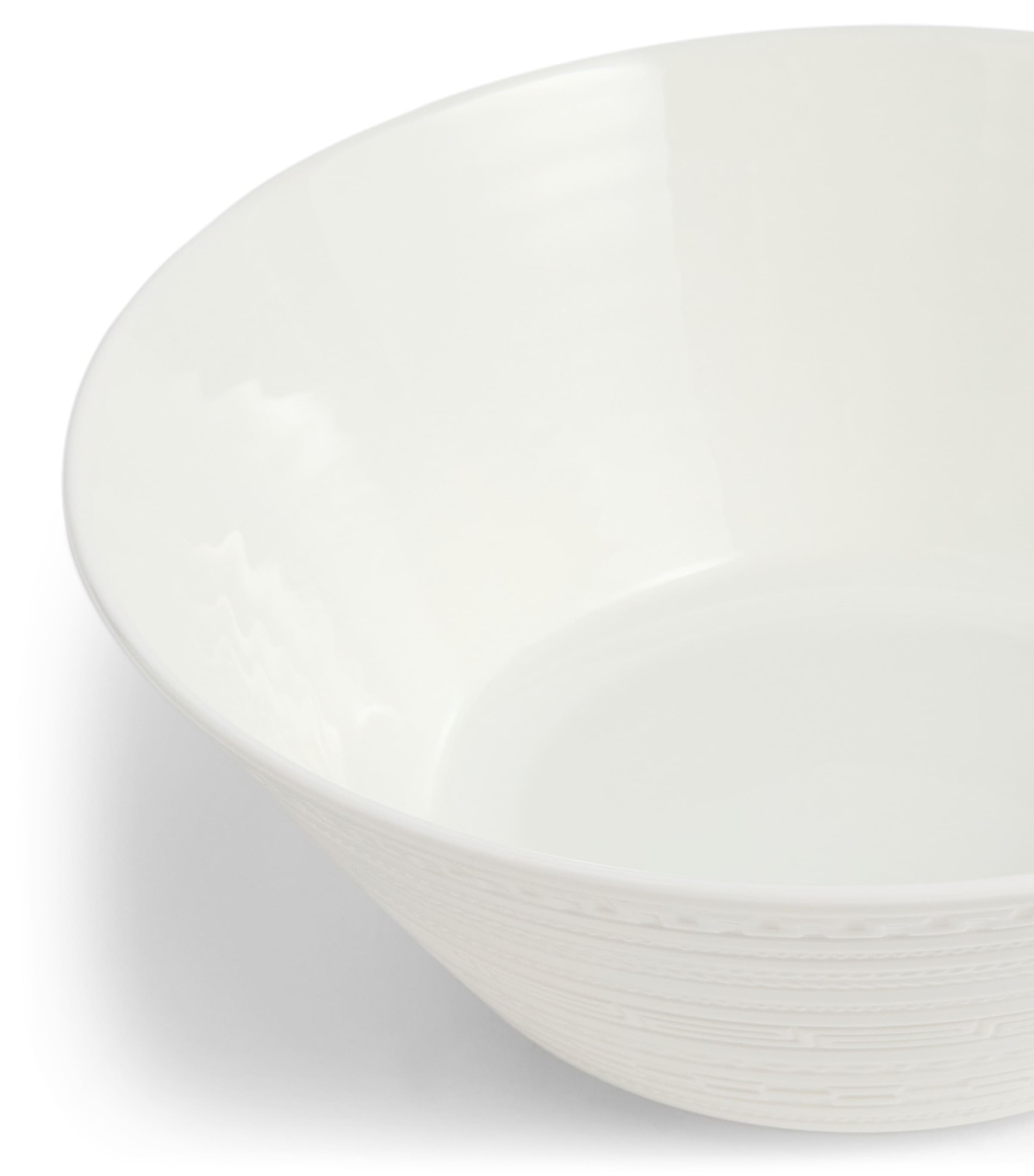 Wedgwood Bone China Intaglio Serving Bowl (20cm) White Image 3