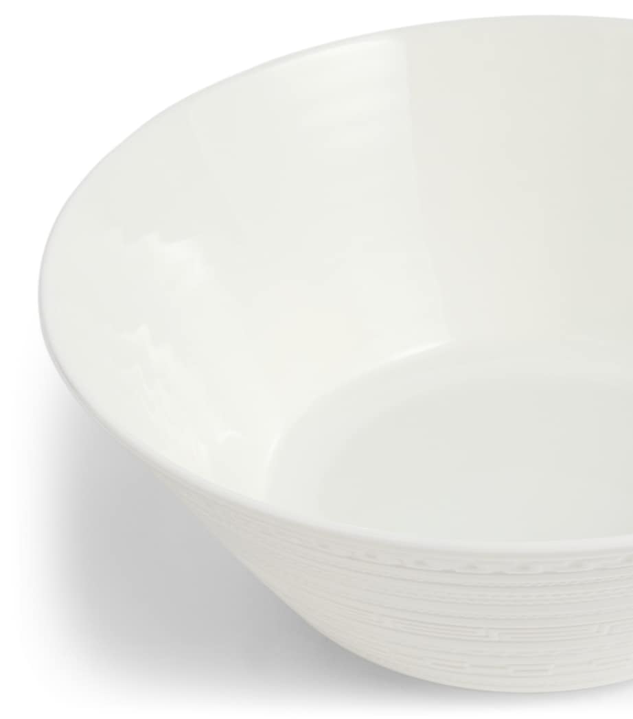 Wedgwood Bone China Intaglio Serving Bowl (20cm) White Image 3