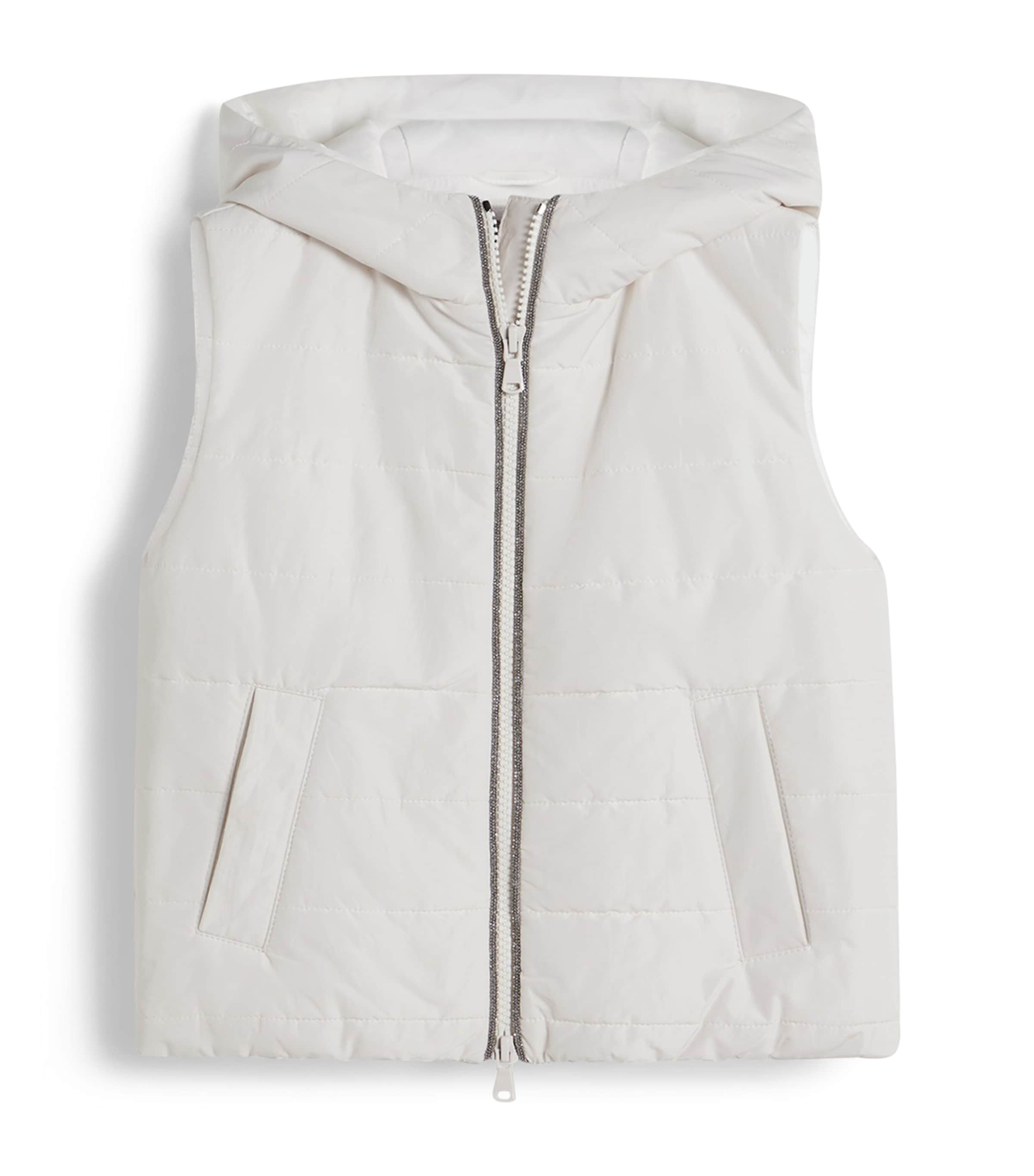 Brunello Cucinelli Kids Padded Monili Gilet (4-6 Years) Image 1