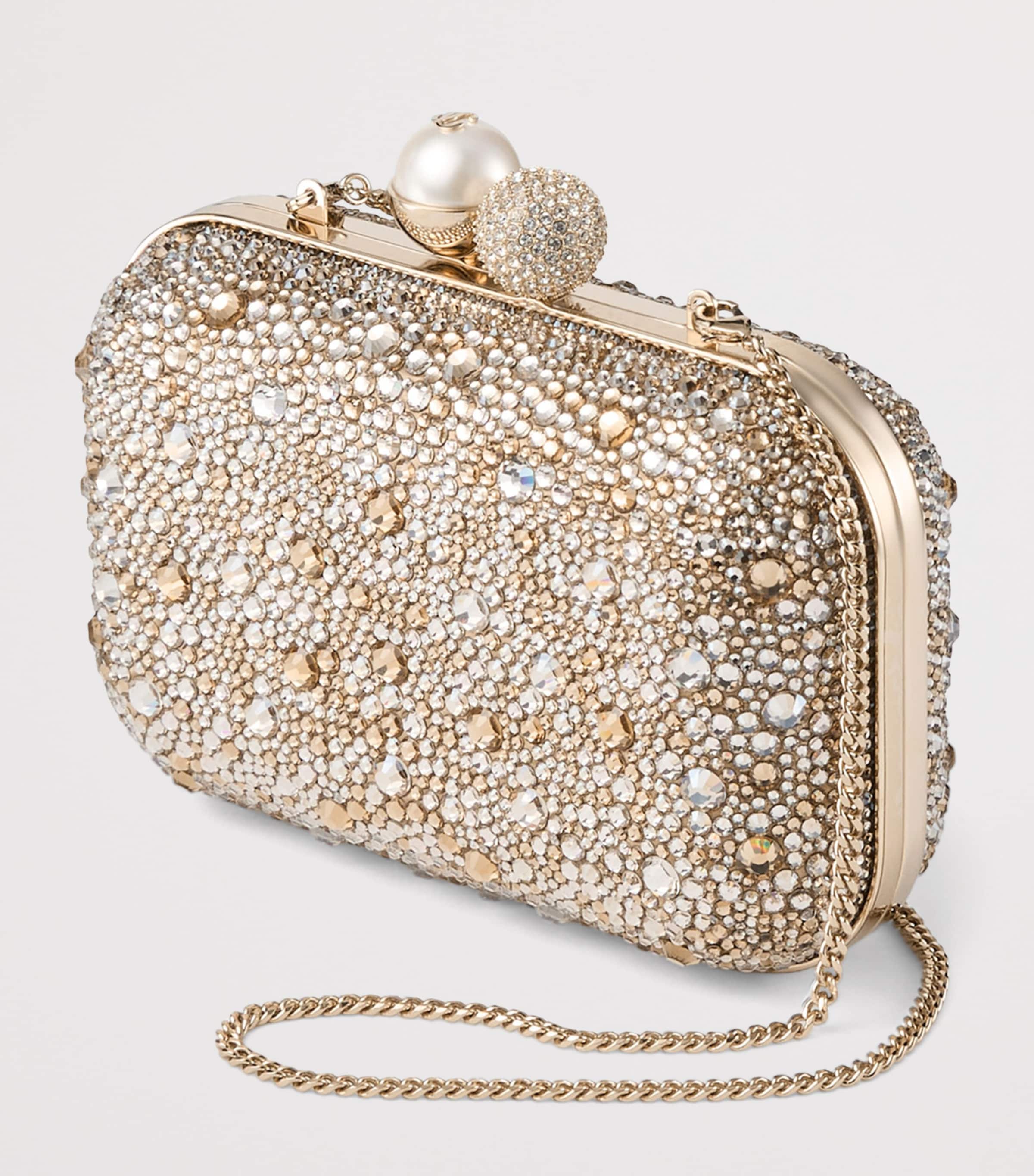 Jimmy Choo Cloud Clutch Bag Crystal Mix Image 2