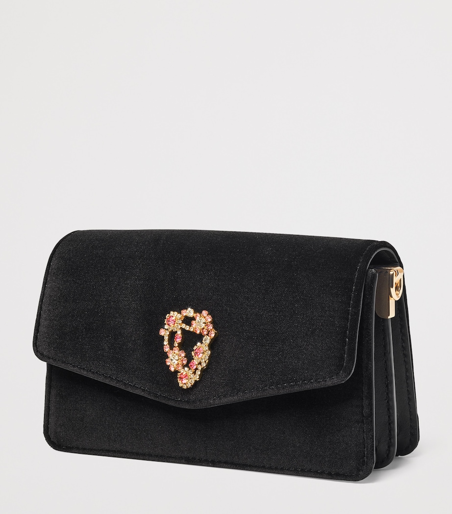 Velvet Eliza Clutch Bag BLACK Image 5