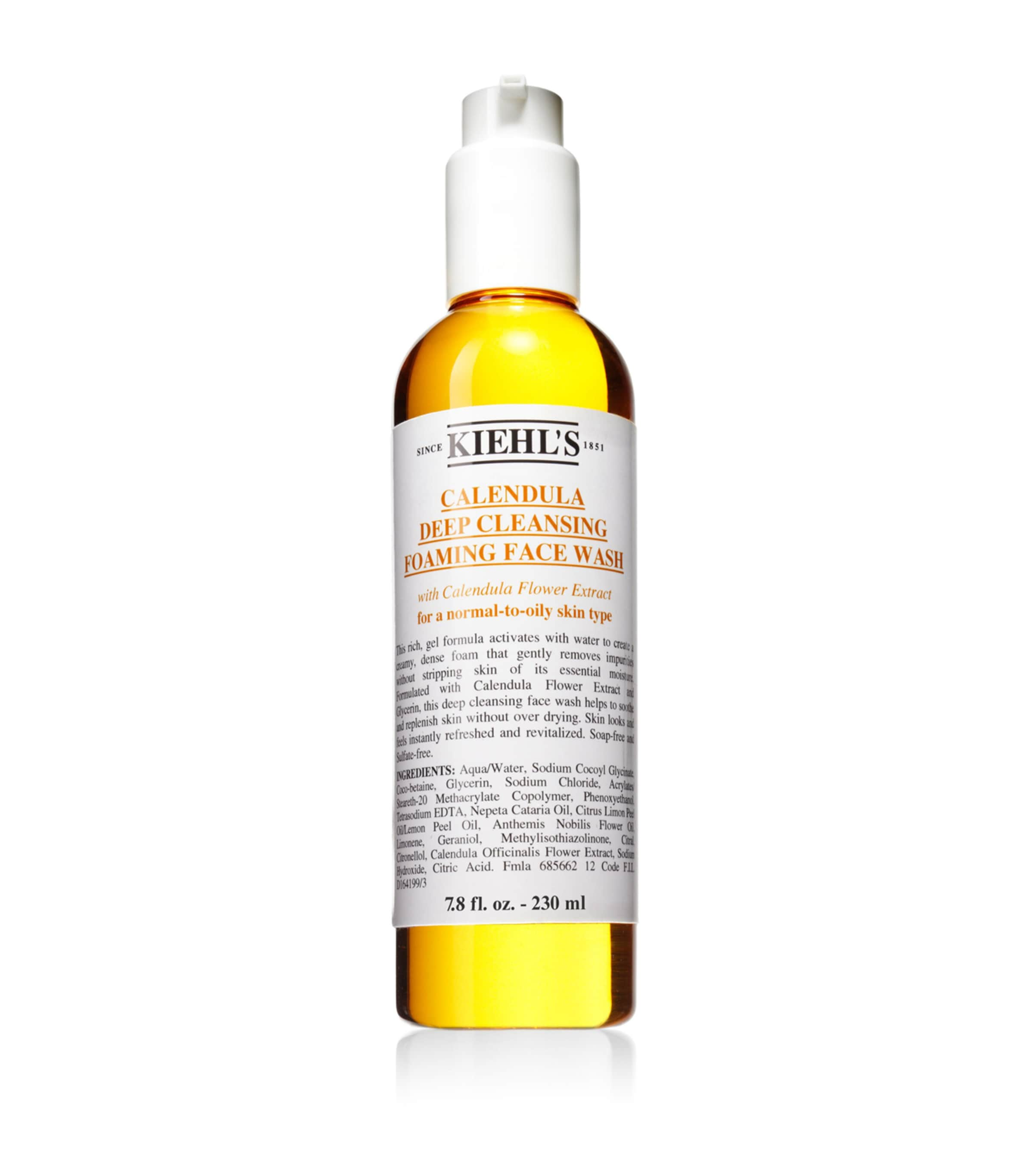 Kiehl's Since 1851 Calendula Deep Cleansing Foaming Wash In White