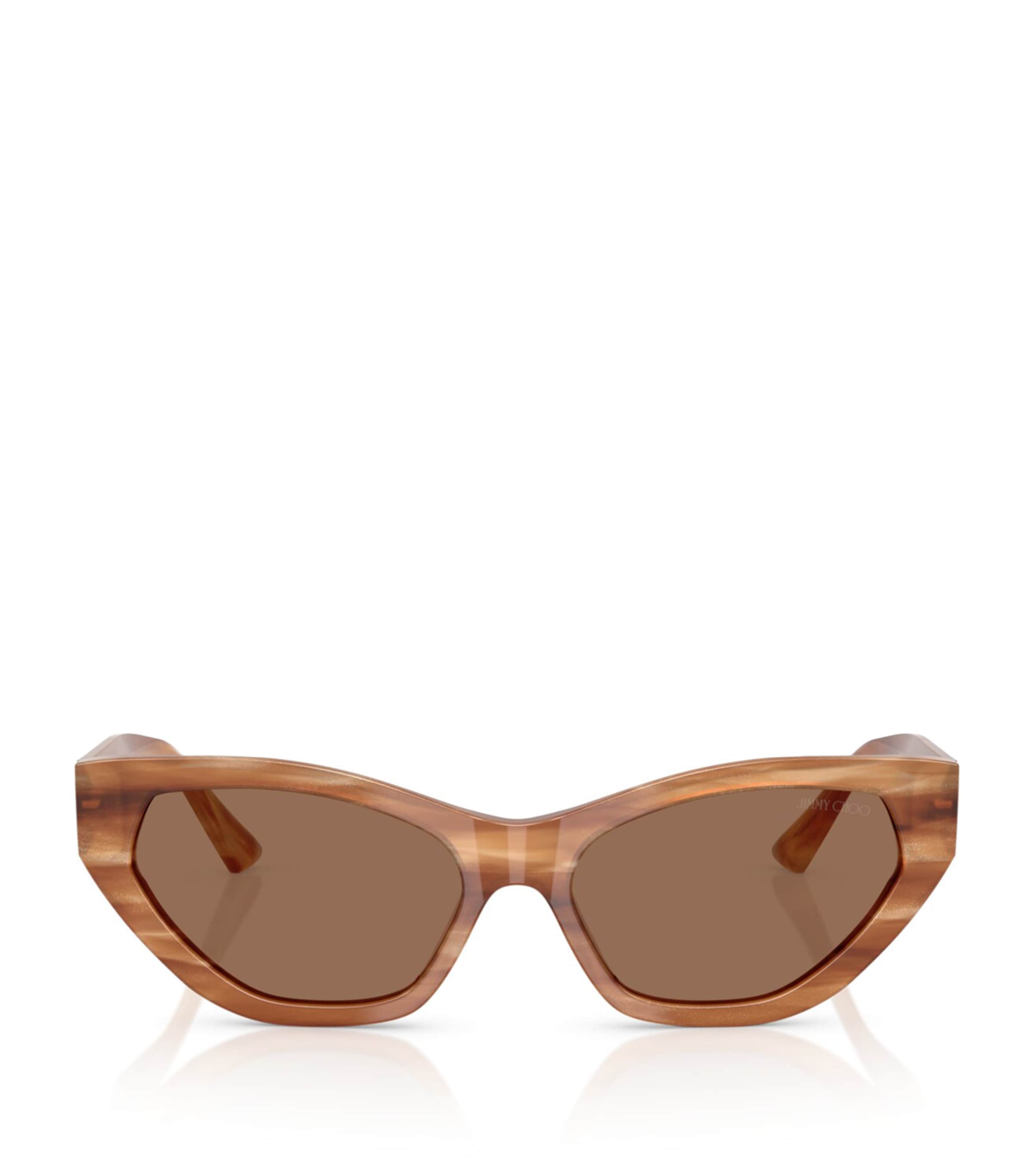Jimmy Choo Woman Sunglass Jc5022b In Brown