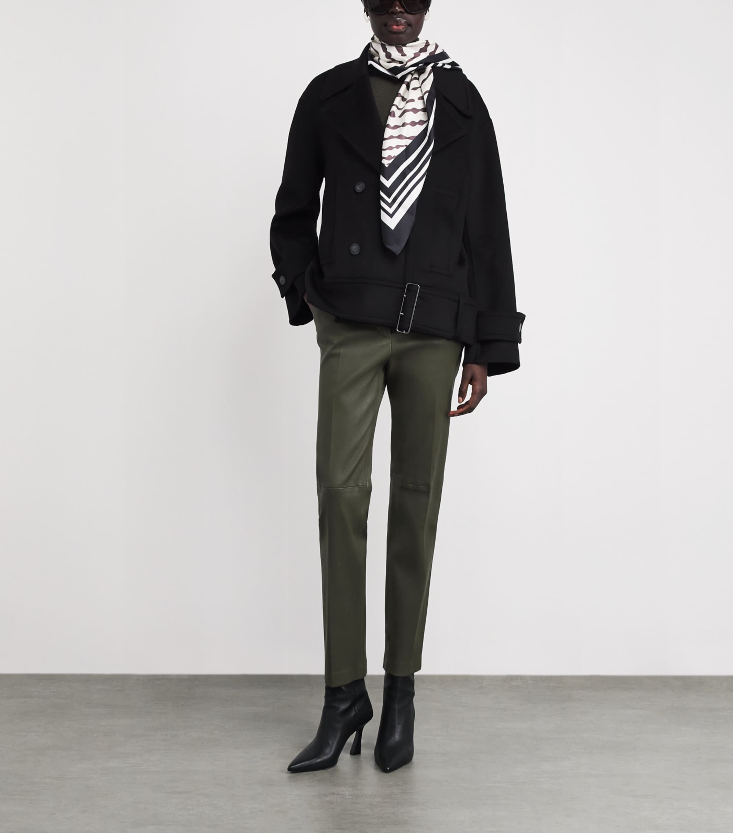 Coleman Leather Trousers PALM LEAF Image 2