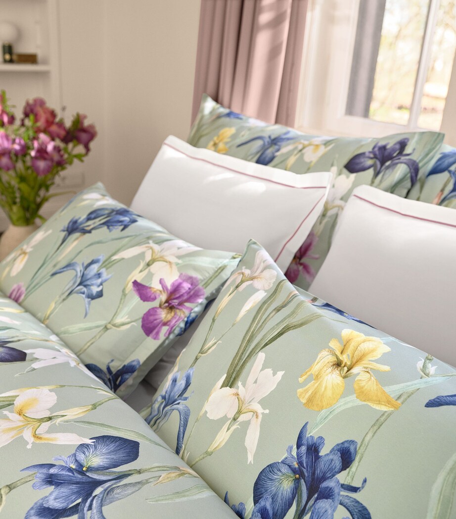 Cotton Charlotte Super King Oxford Pillow Case (50cm x 90cm) VERT Image 3