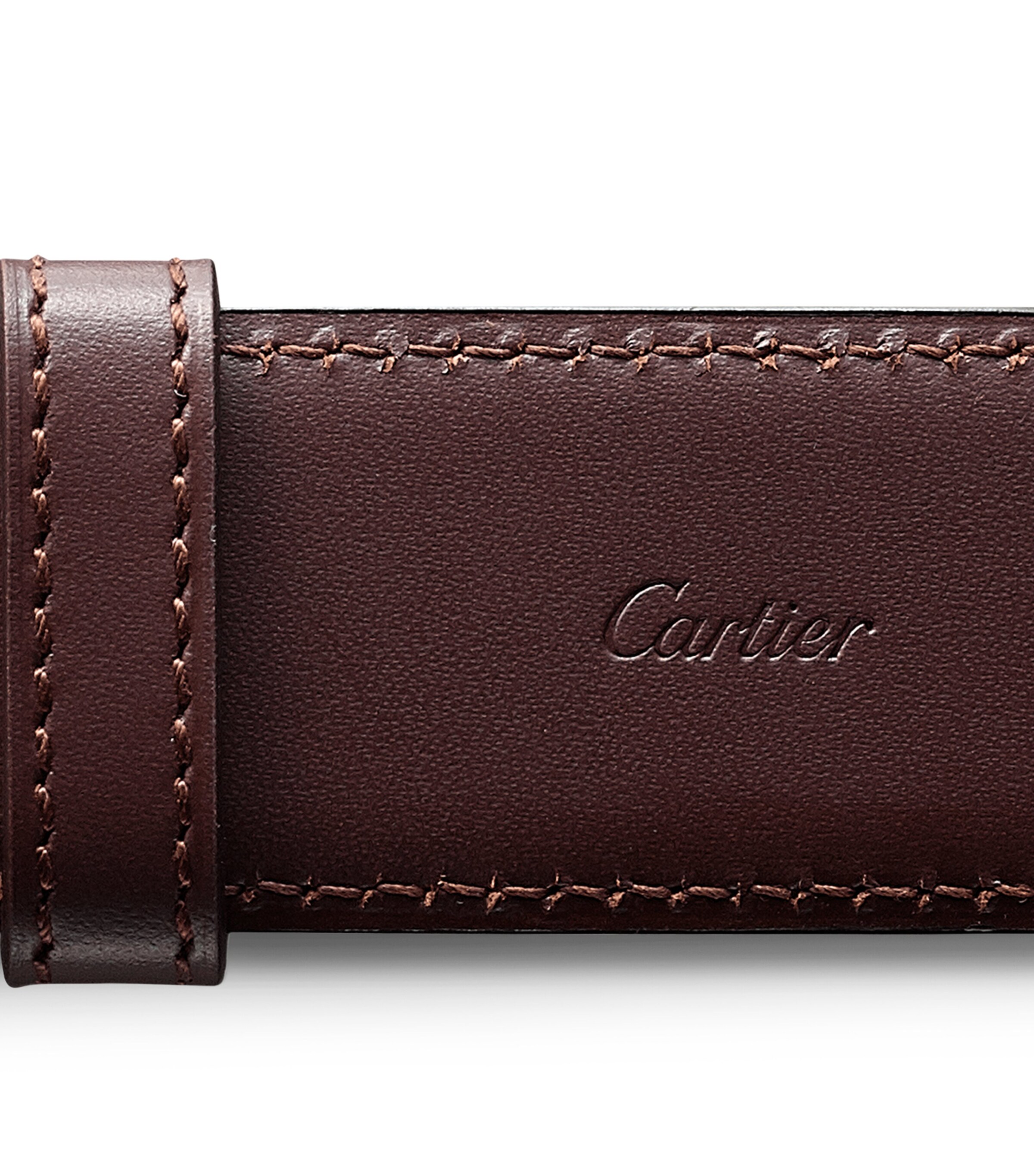 Cartier Leather Tank de Cartier Belt Black Image 5