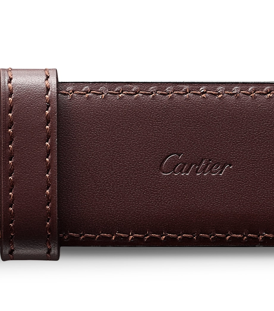 Cartier Leather Tank de Cartier Belt Black Image 5