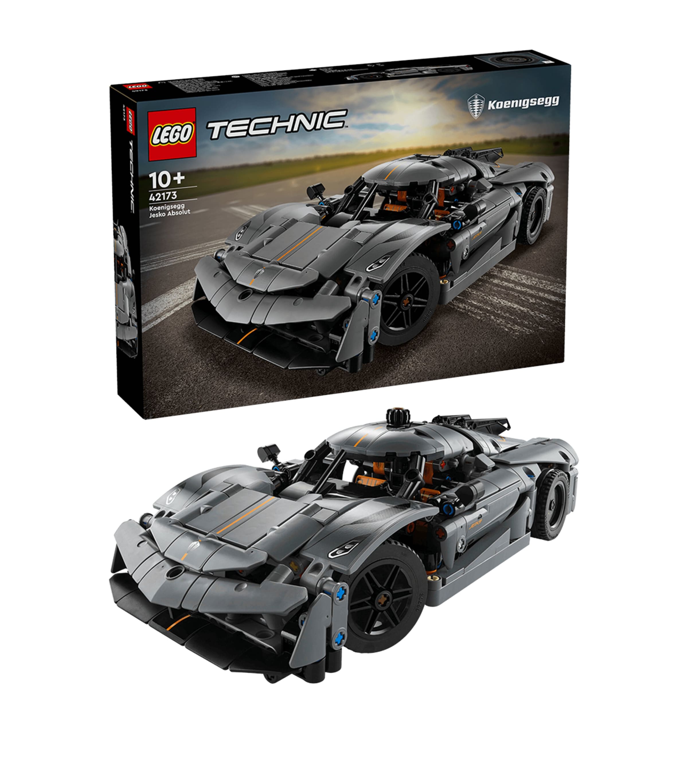Technic Koenigsegg Jesko Absolut Grey Hypercar 42173 MULTI Image 6