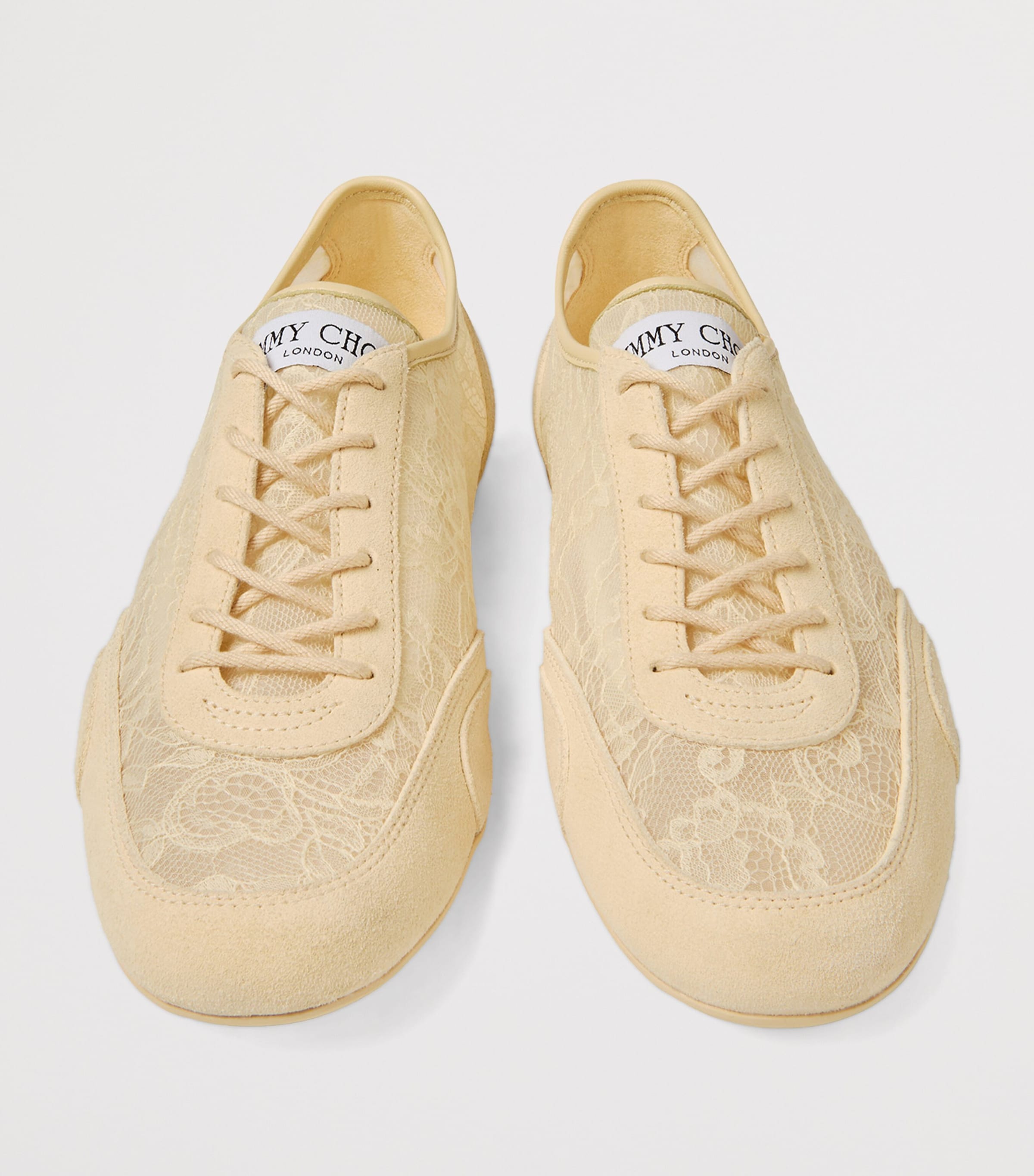 Sunny F Suede-Lace Sneakers V CORN MIX Image 3