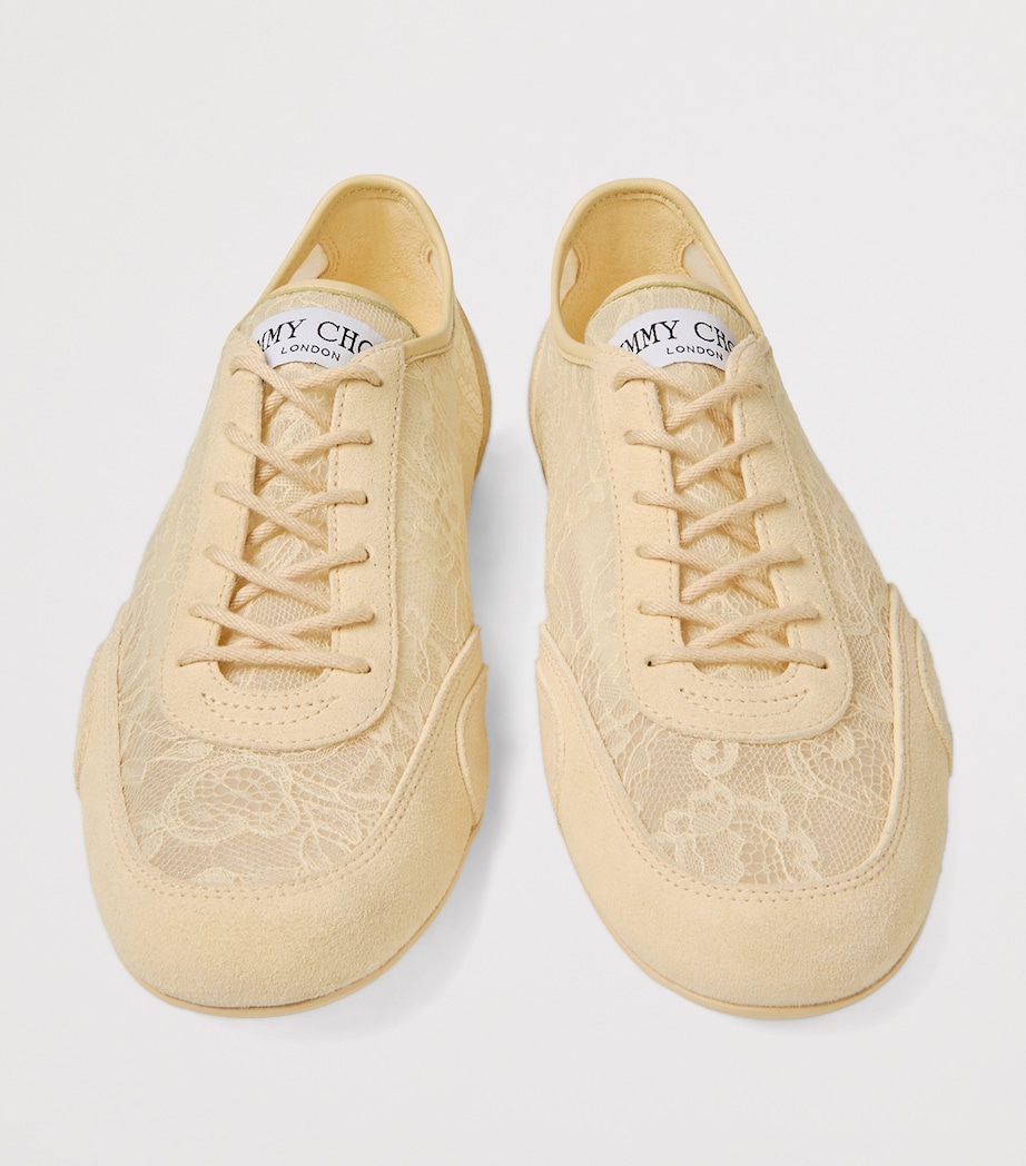 Sunny F Suede-Lace Sneakers V CORN MIX Image 3
