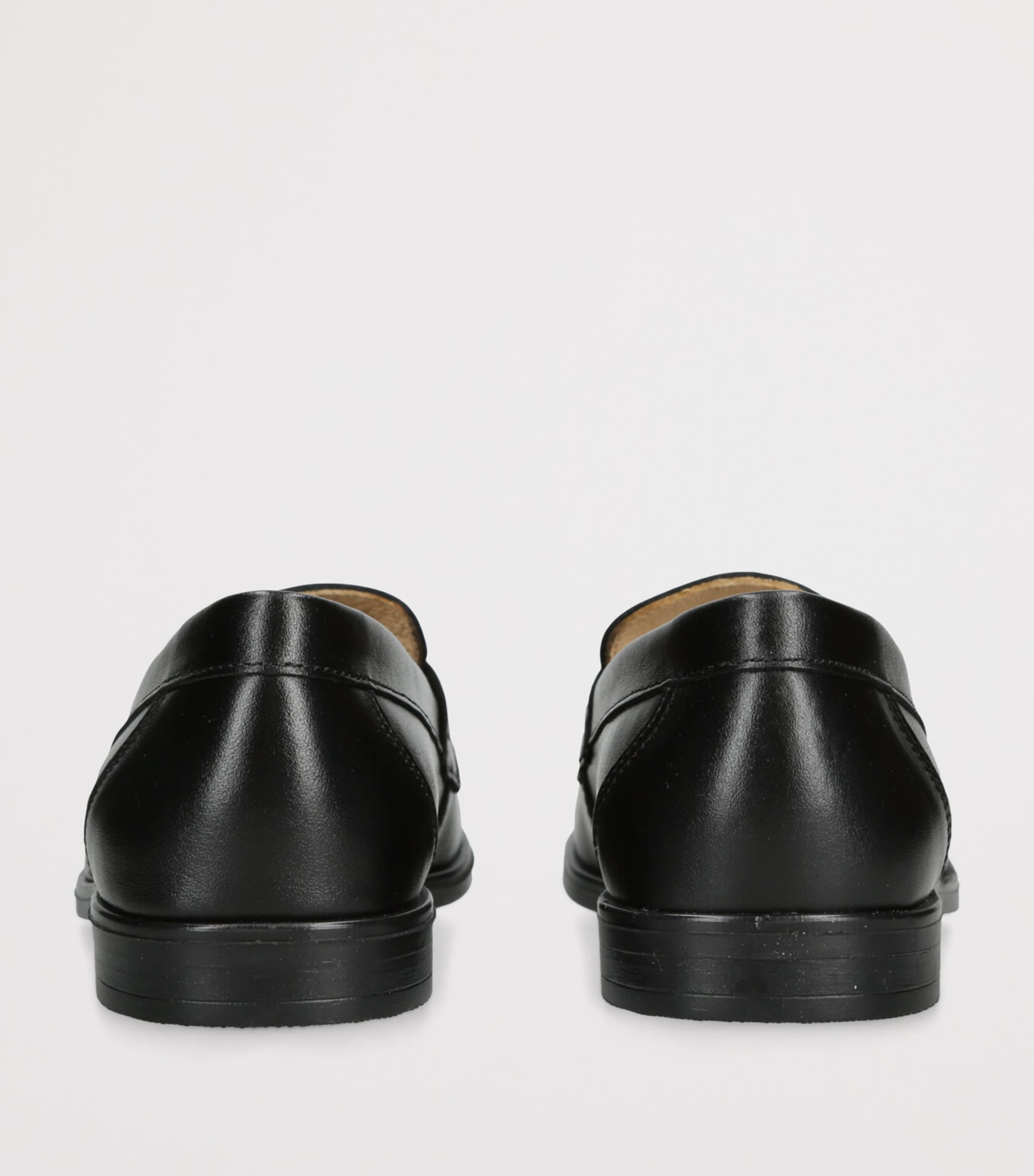 Leather Hugo Loafers BLACK Image 2