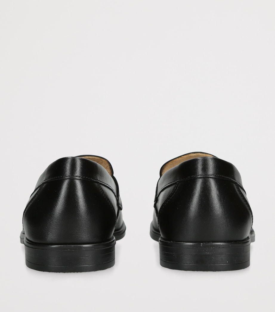 Leather Hugo Loafers BLACK Image 2