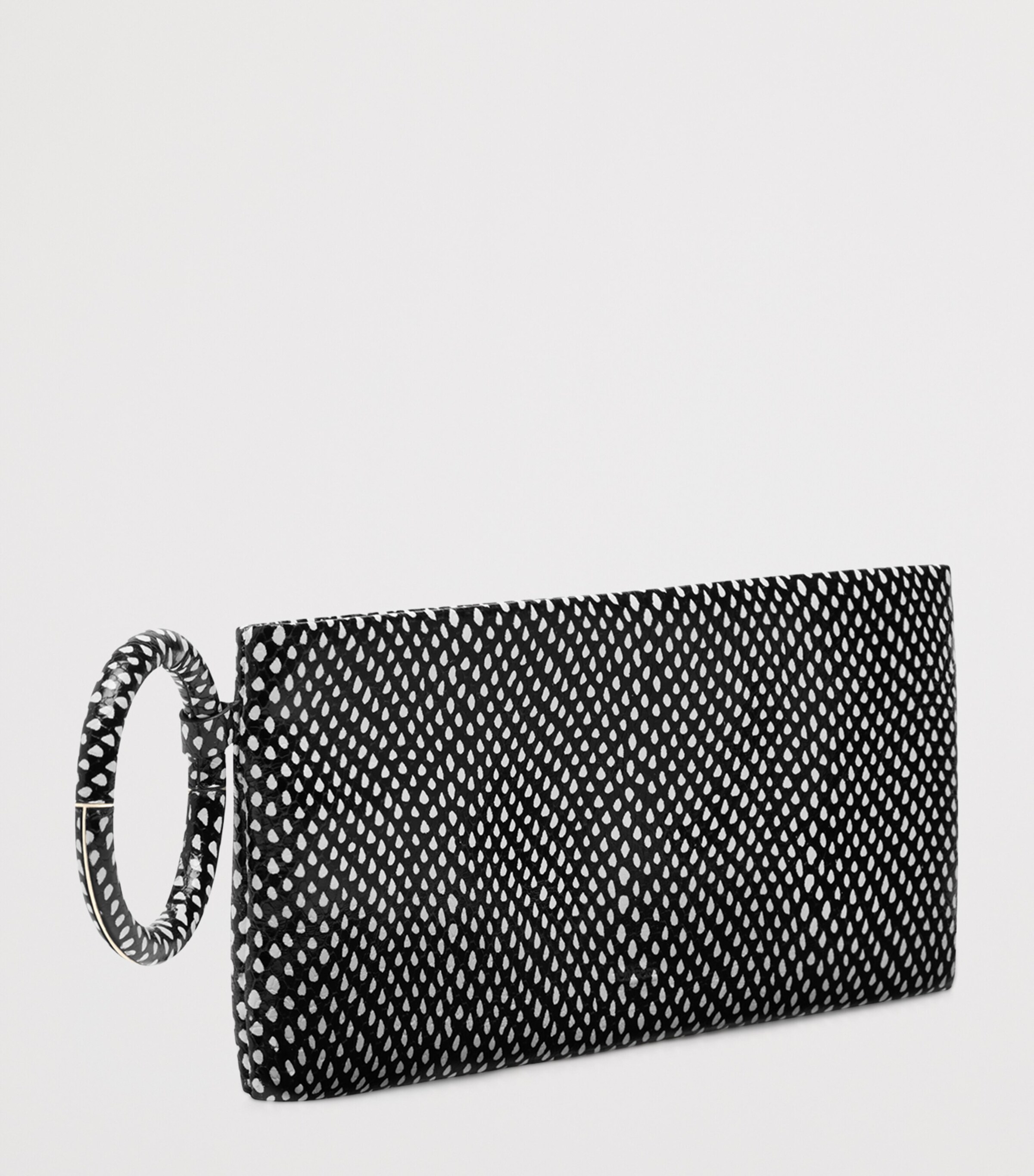 TOM FORD Leather Snake Print Clutch Bag Nwd Image 3