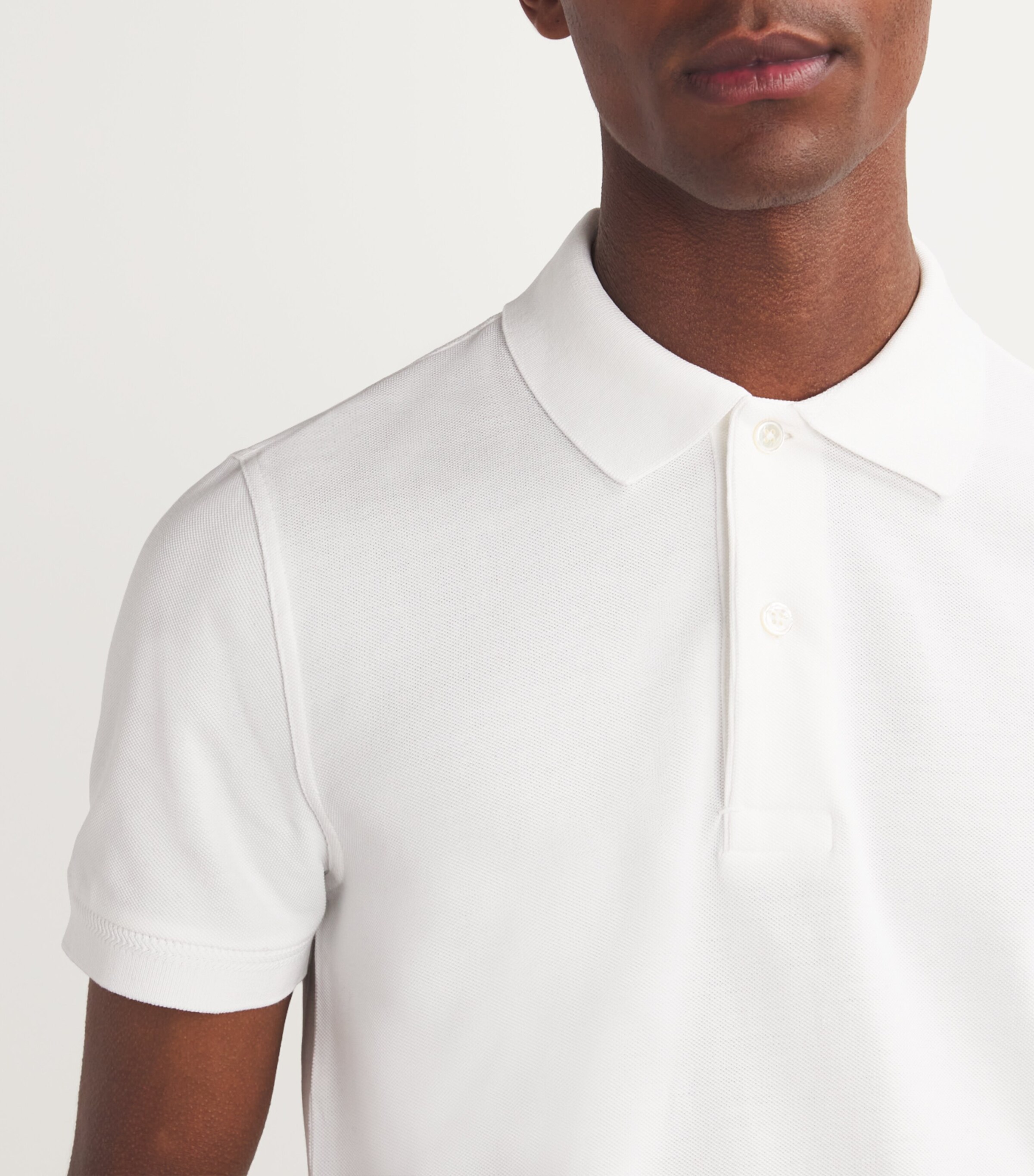 Tシャツ・カットソー TOM FORD SS25 POLO PIQUET (JPS002JMC007S23 HB298) TOM FORD - Garment-Dyed Cotton-Piqué Polo Shirt - Blue TOM FORD