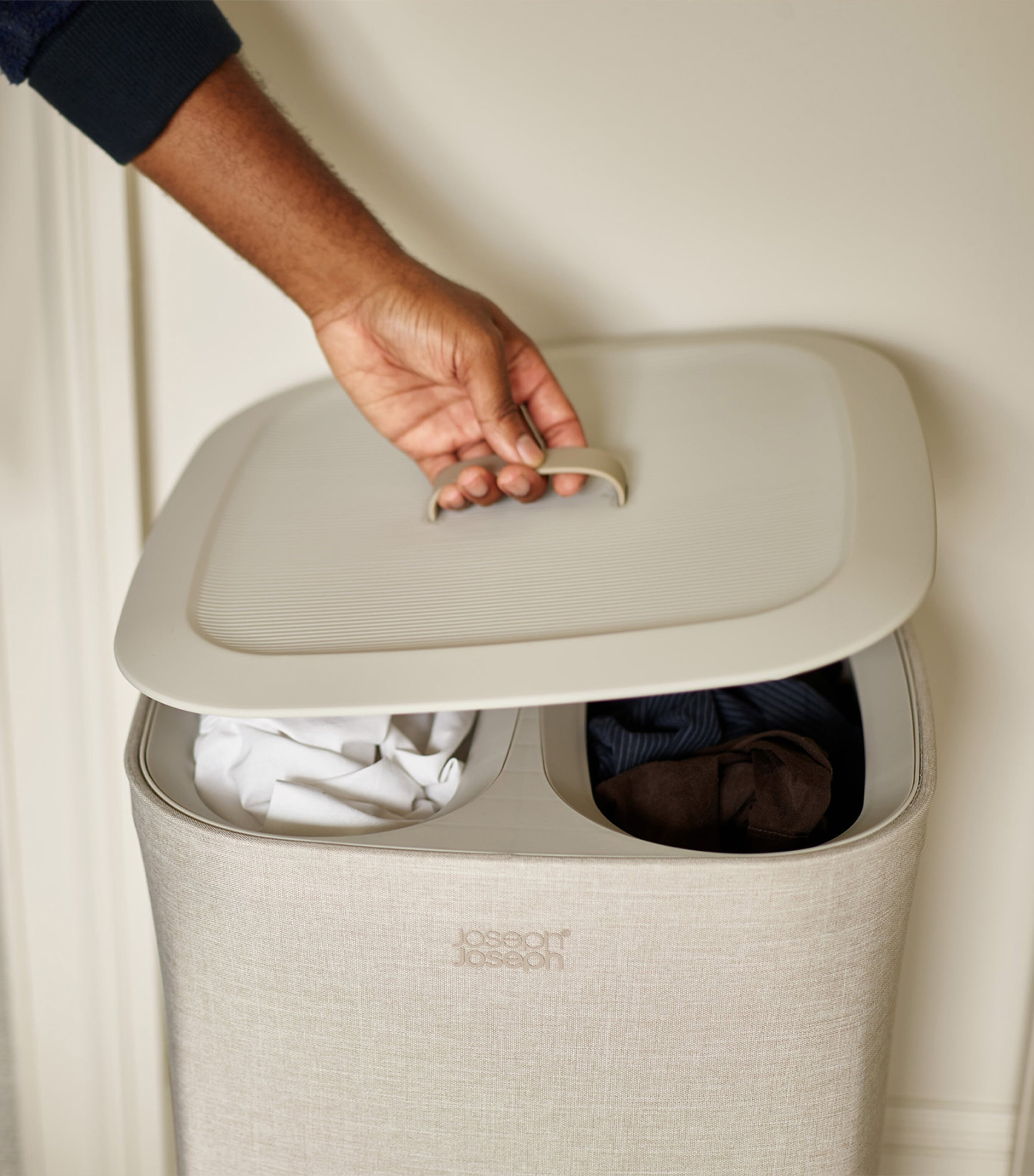 Total Laundry Basket (60L) ECRU Image 3