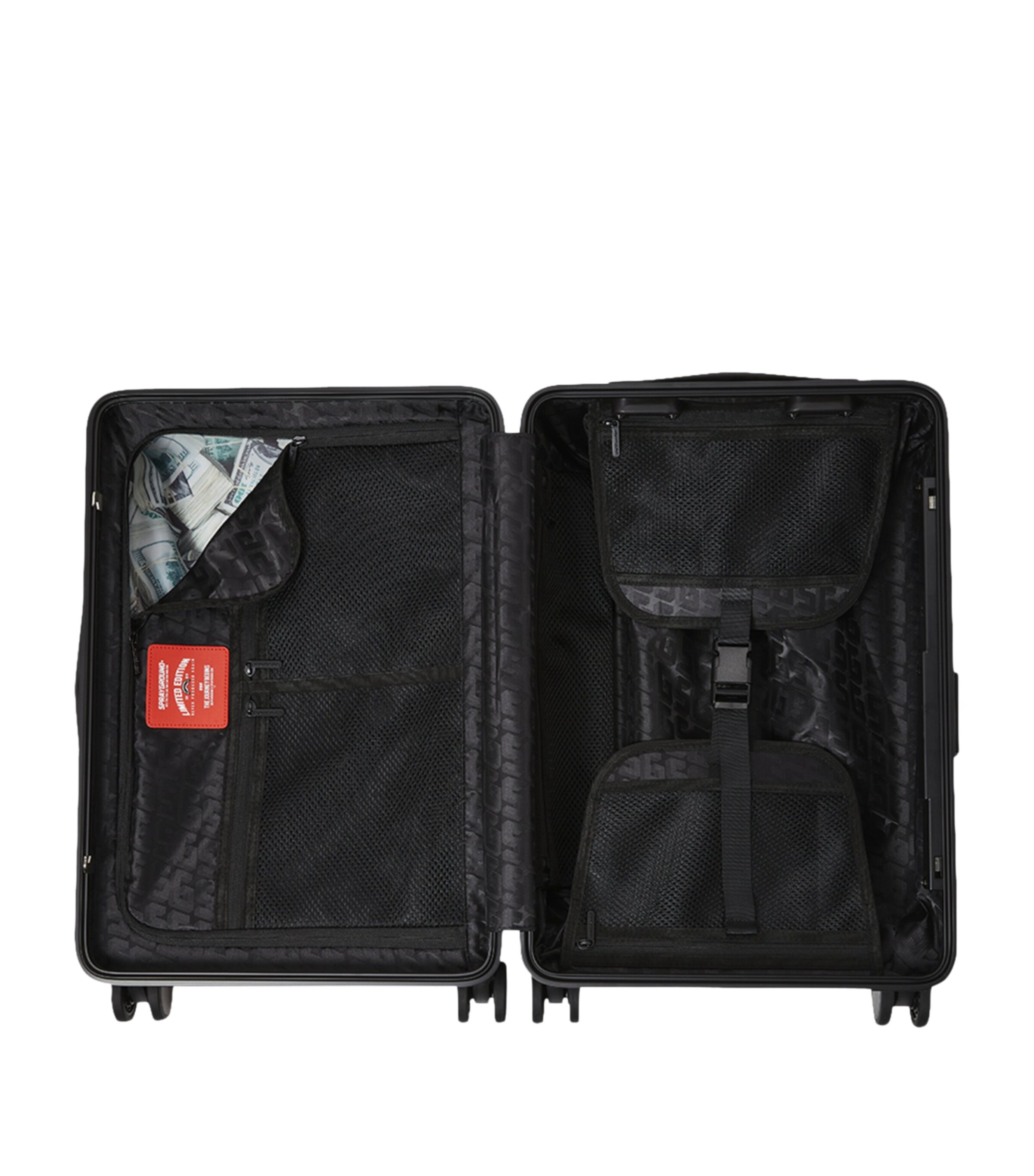 Sprayground The Sharkitecture Check-In Suitcase (75cm) Black Image 9