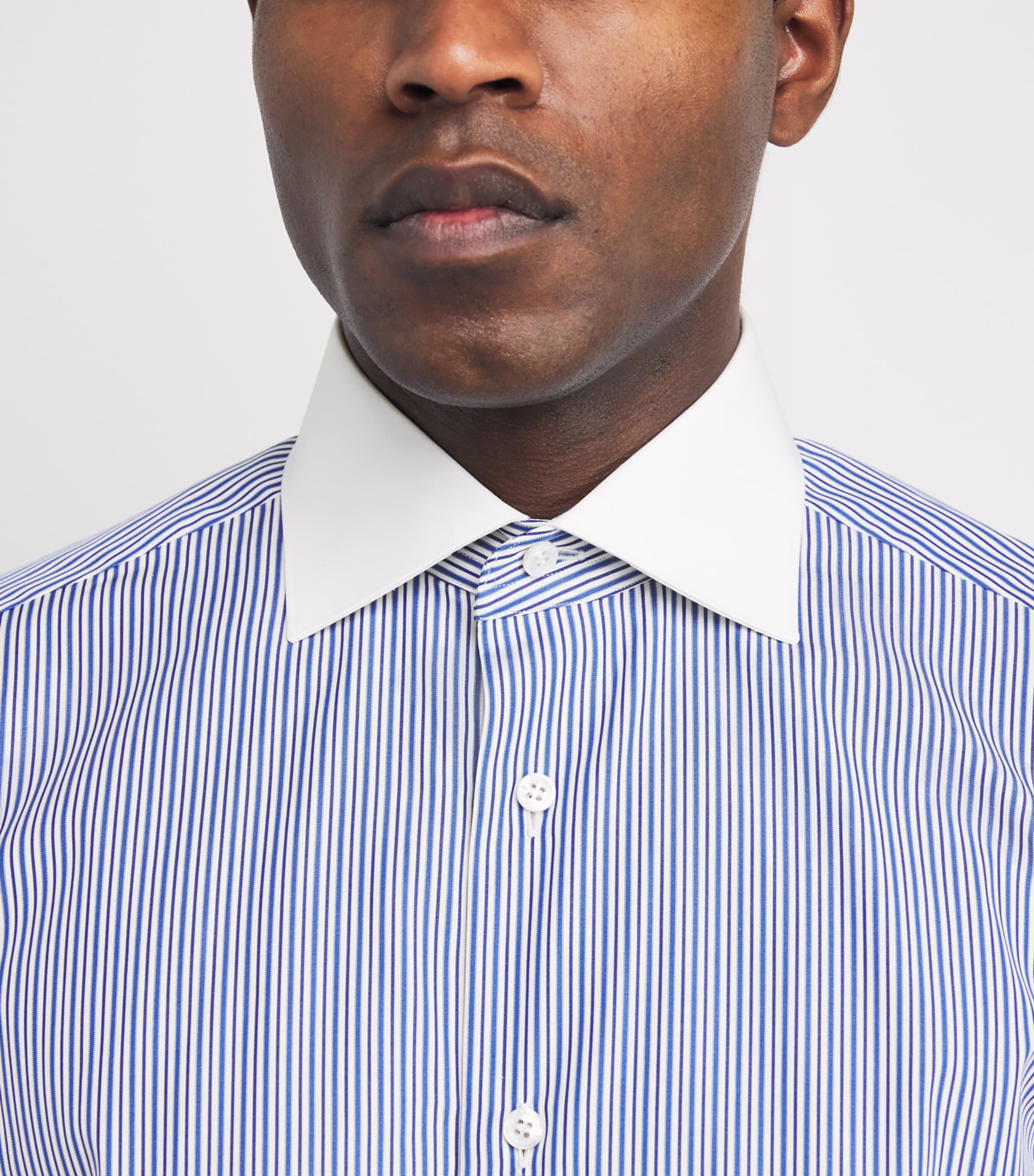 Cotton Stripe Shirt 4190 Image 6