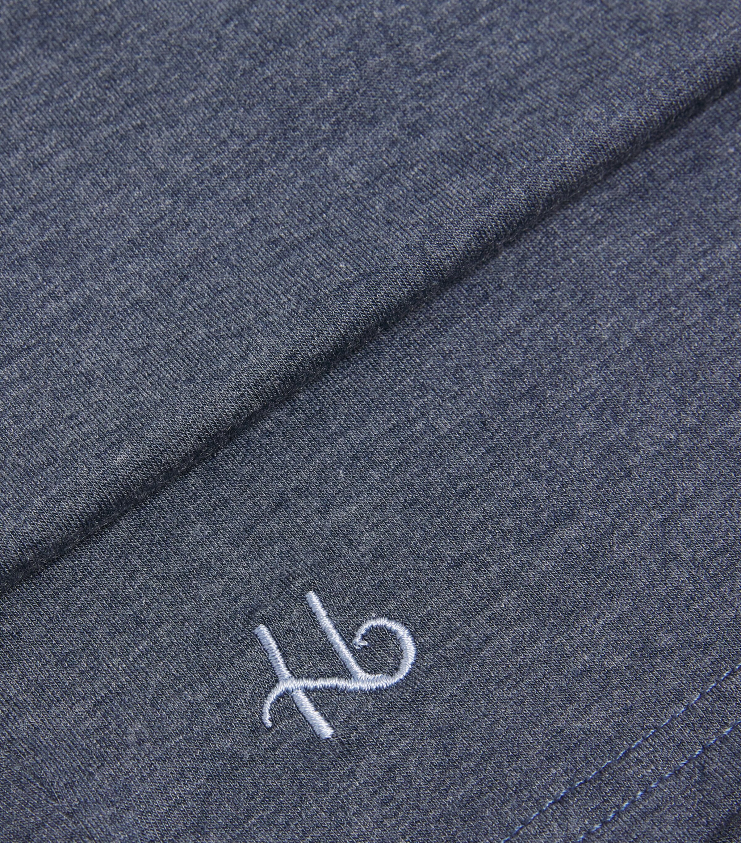 Pyjama Top (6-16 Years) MID DENIM Image 3