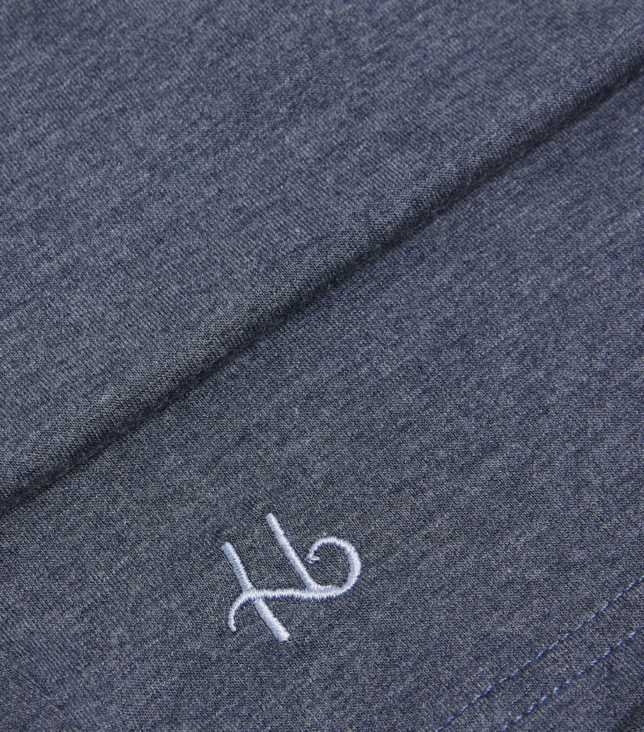 Pyjama Top (6-16 Years) MID DENIM Image 3