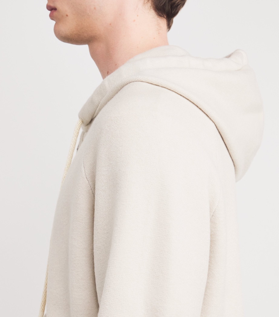 PAIGE Mens Jersey Cassano Hoodie Silver Drop Image 6