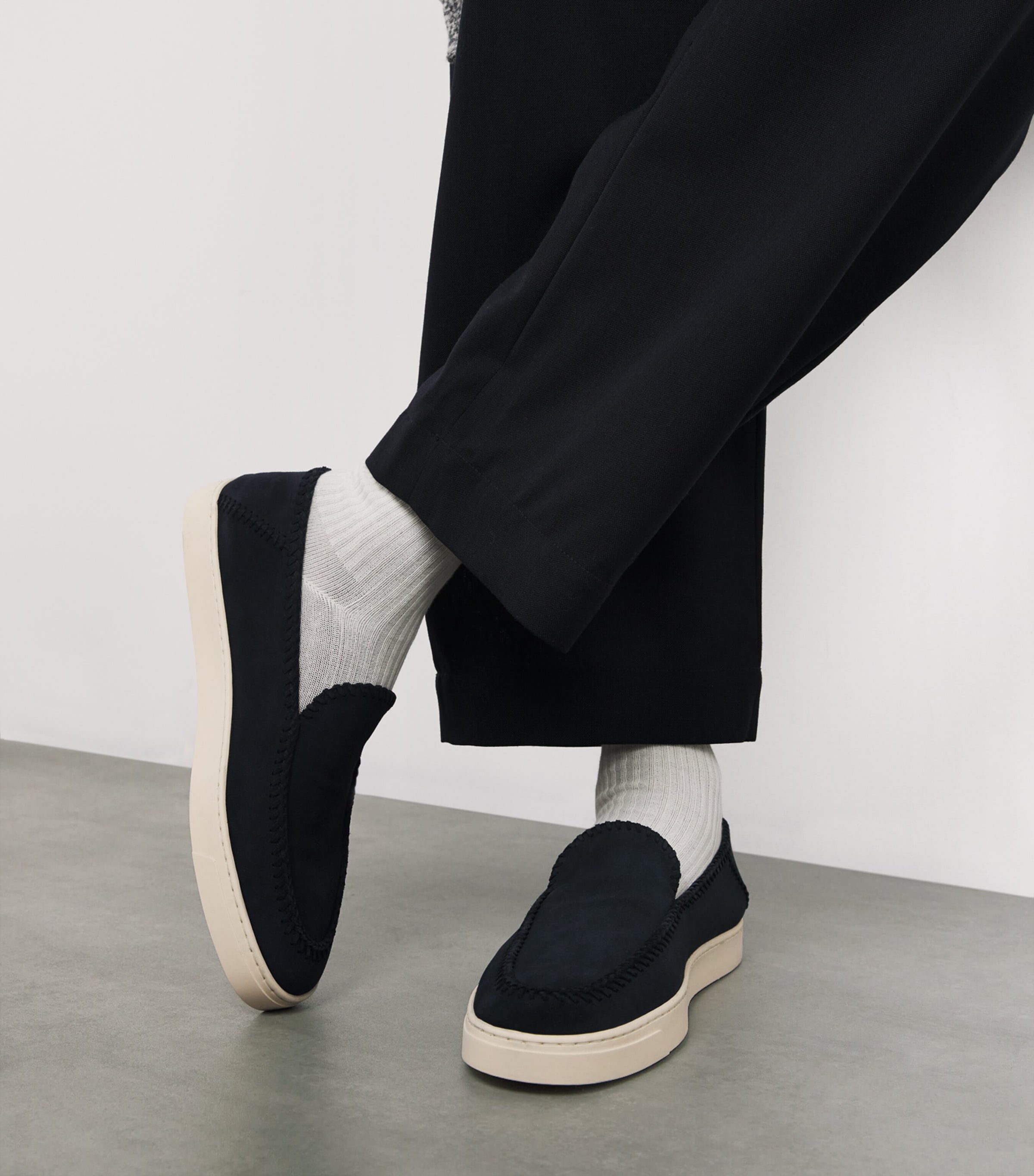 Suede Loafers A561 Image 2