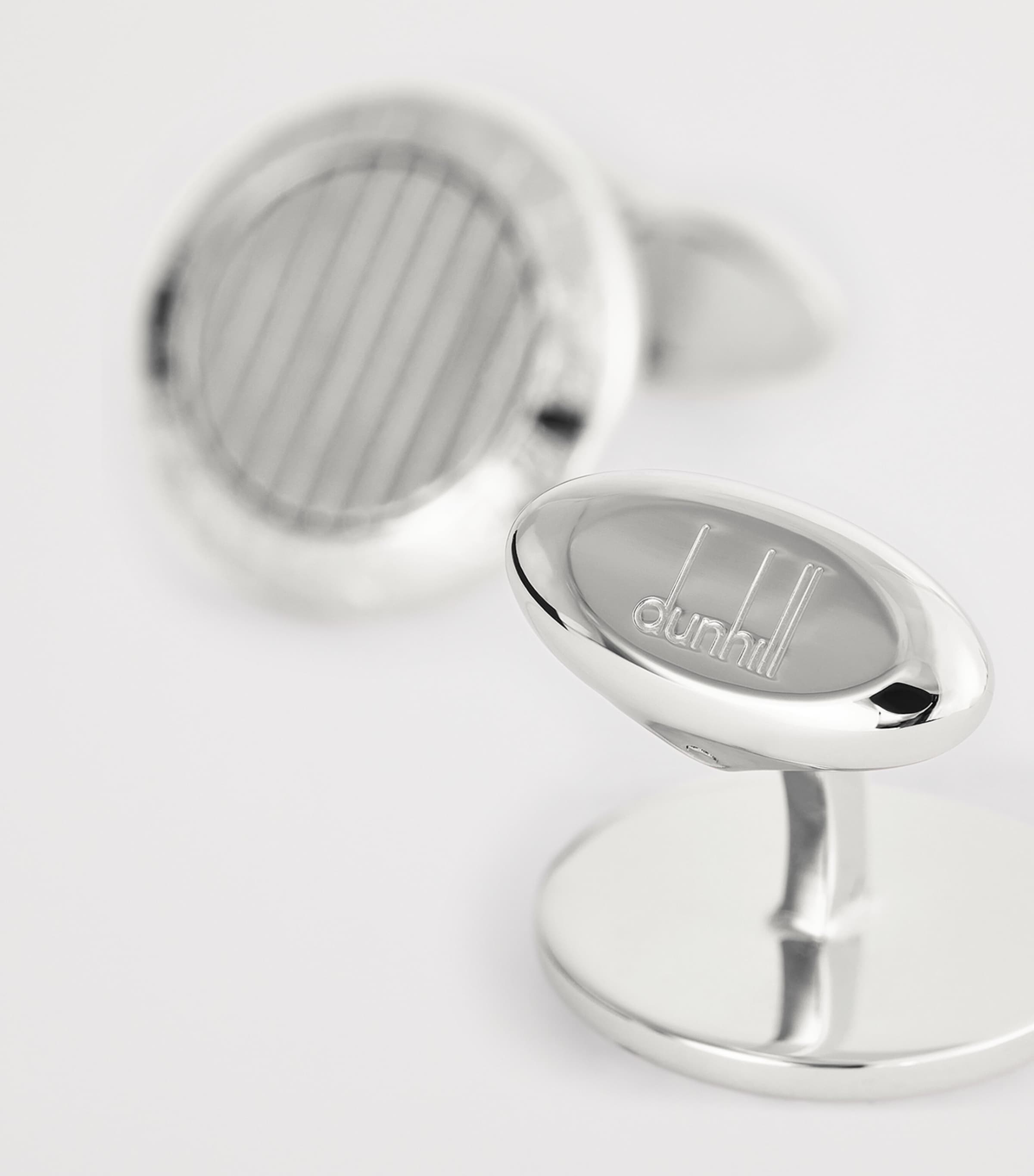ケン　dunhill シルバー ADカフリンクス Dunhill Sterling Silver AD Coin Cufflinks | Harrods US