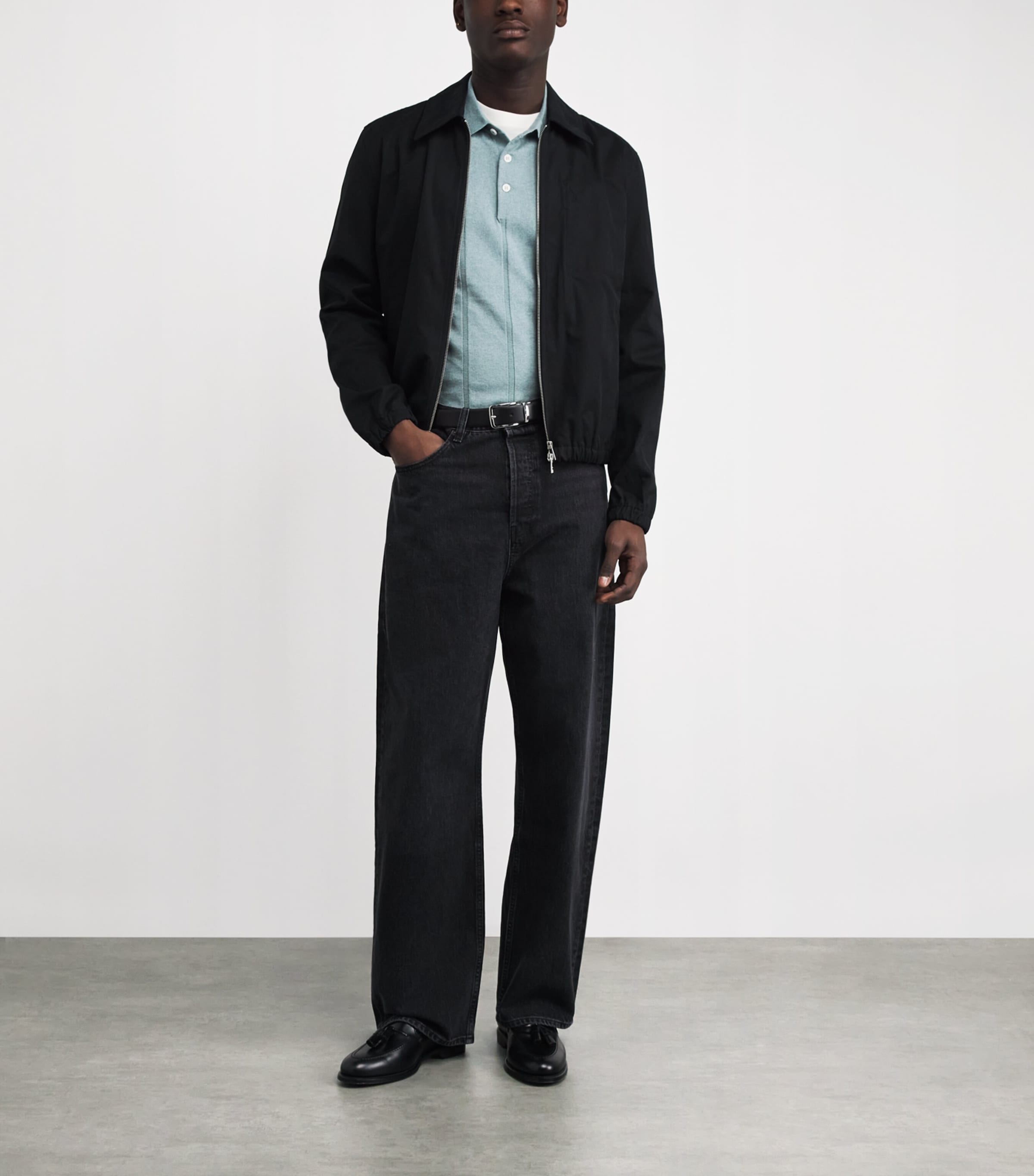 Cotton Wellburn Polo Shirt SLATEBU64 Image 2