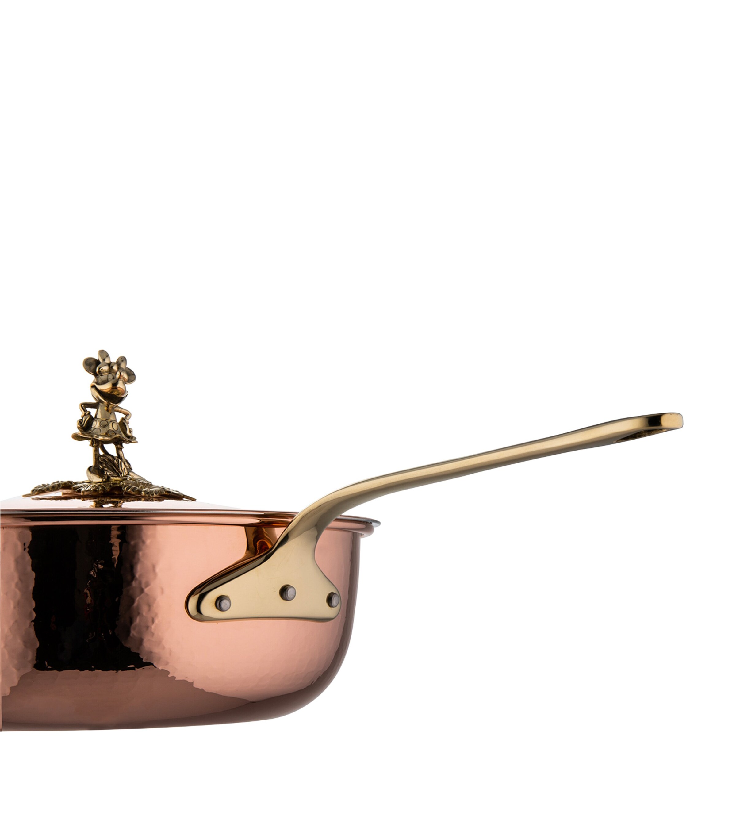 Ruffoni Historia Hammered Copper Disney Minnie Mouse Chef's Pan with ...