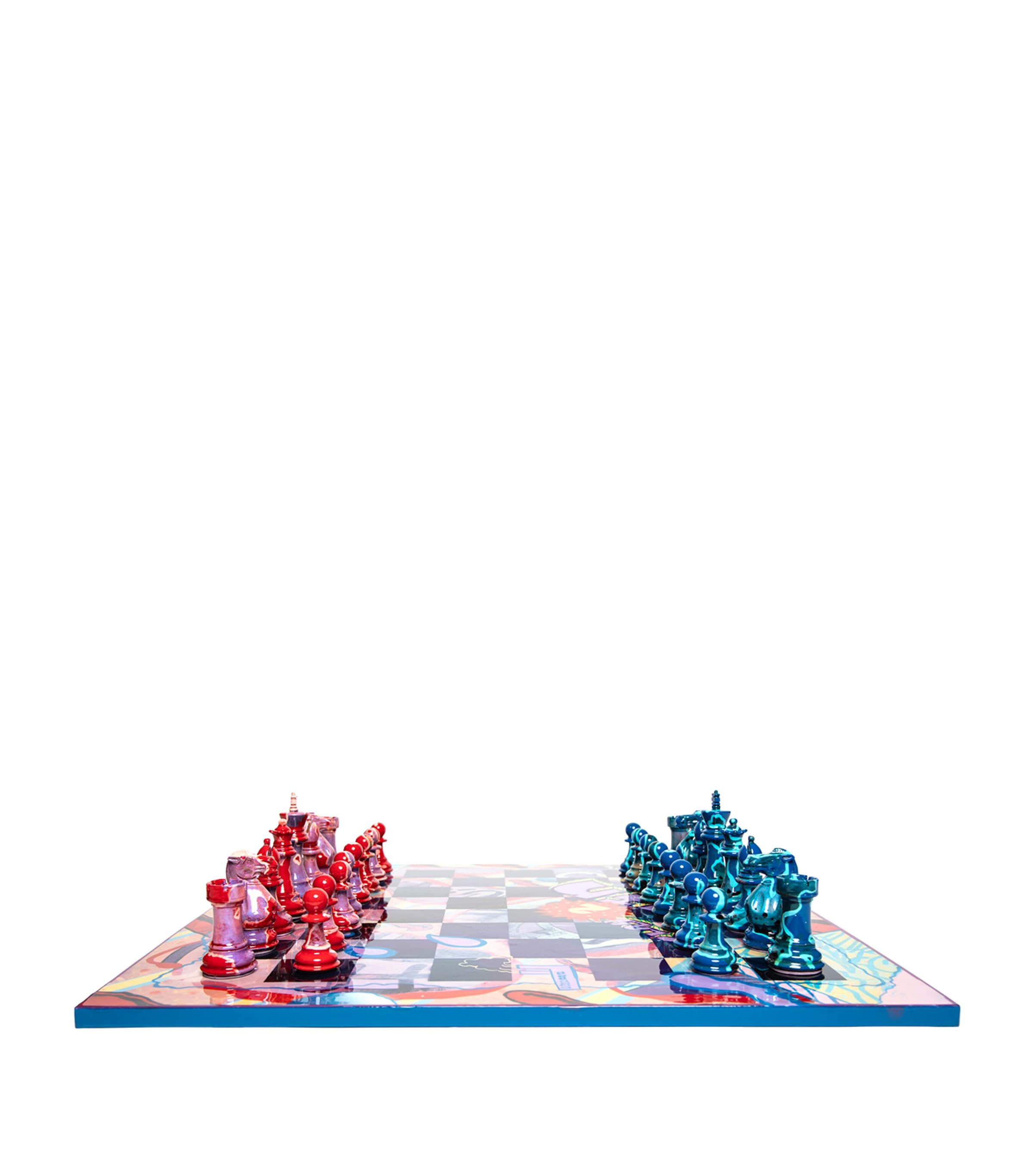 x Sickboy Penthouse and Pavement Chess Set BLUE Image 1