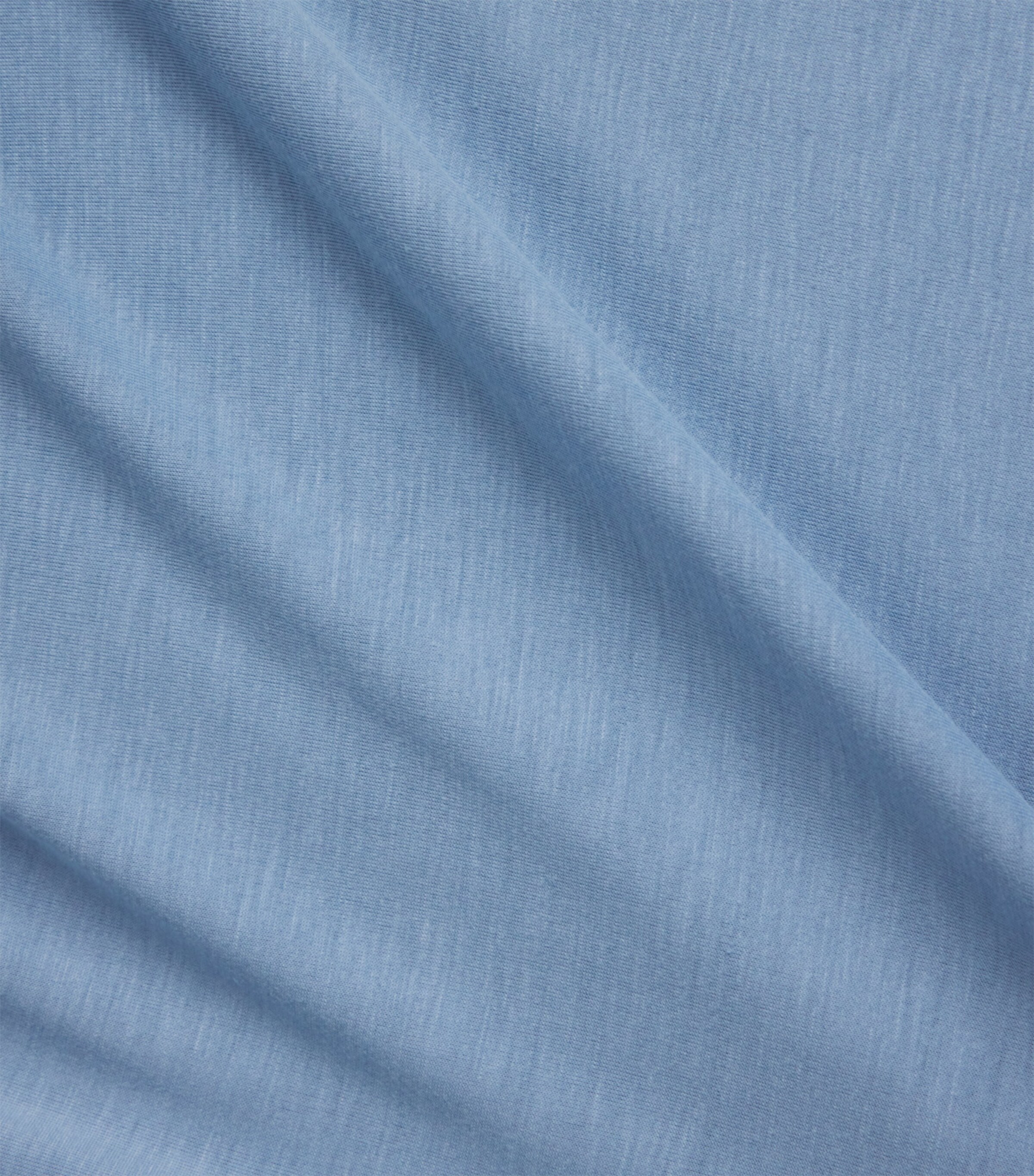 VUORI Mens Current Tech T-Shirt Hib Isle Blue Heathr Image 6