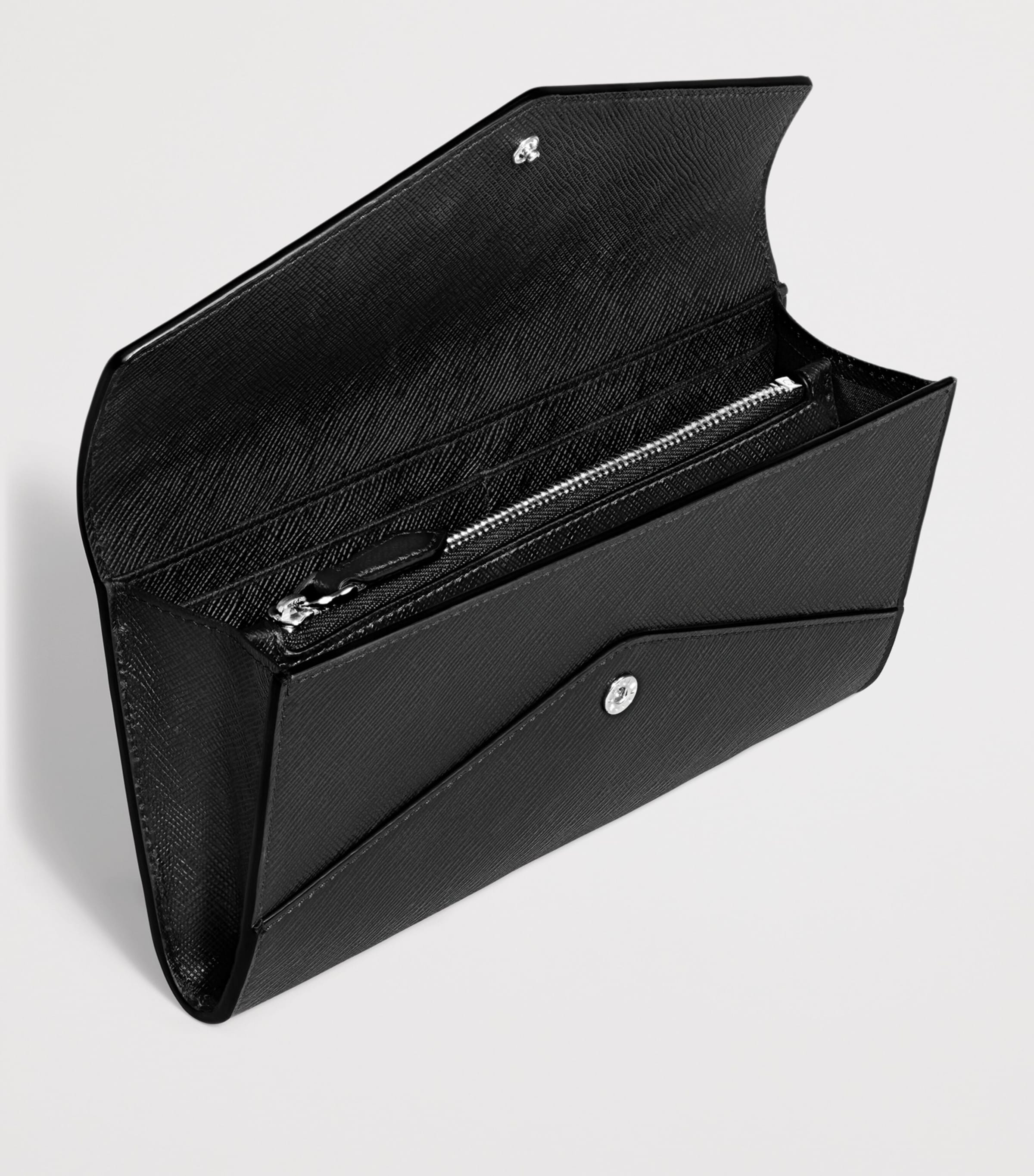 Montblanc Leather Sartorial Continental Wallet Black Image 4