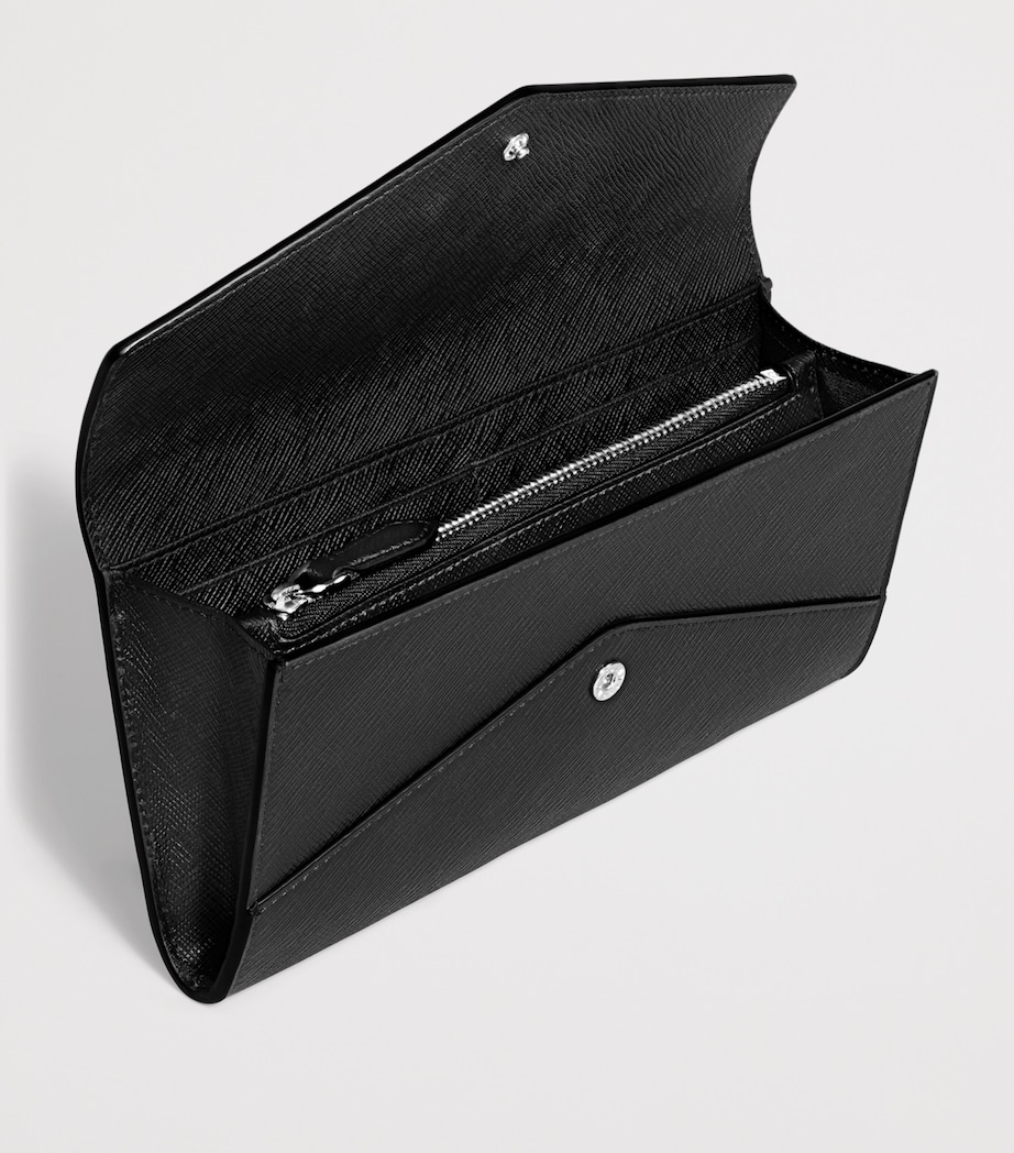 Montblanc Leather Sartorial Continental Wallet Black Image 4