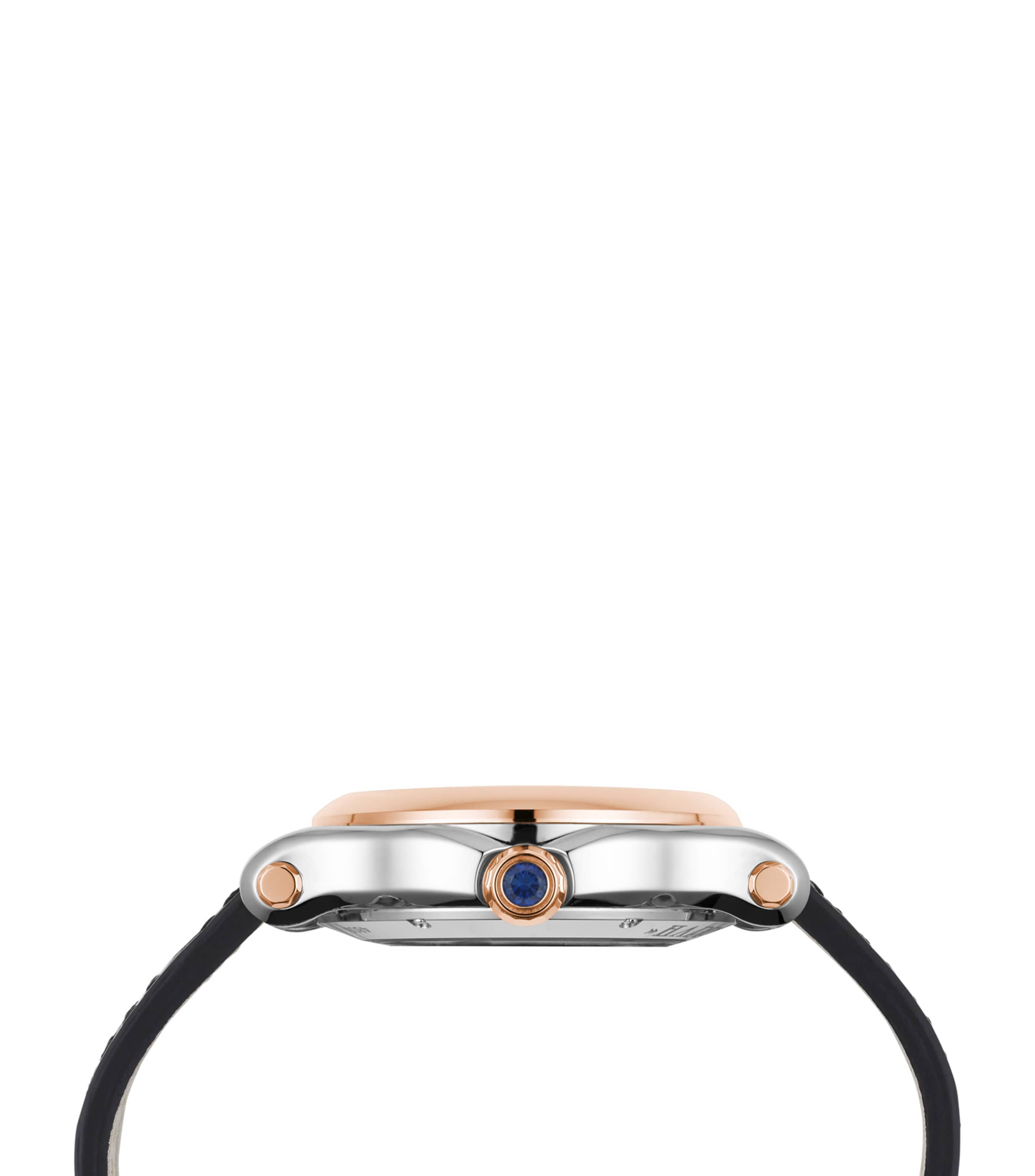 Rose Gold, Stainless Steel and Diamond Happy Sport Watch 36mm ROSE GOLD/STAINLESS Image 3