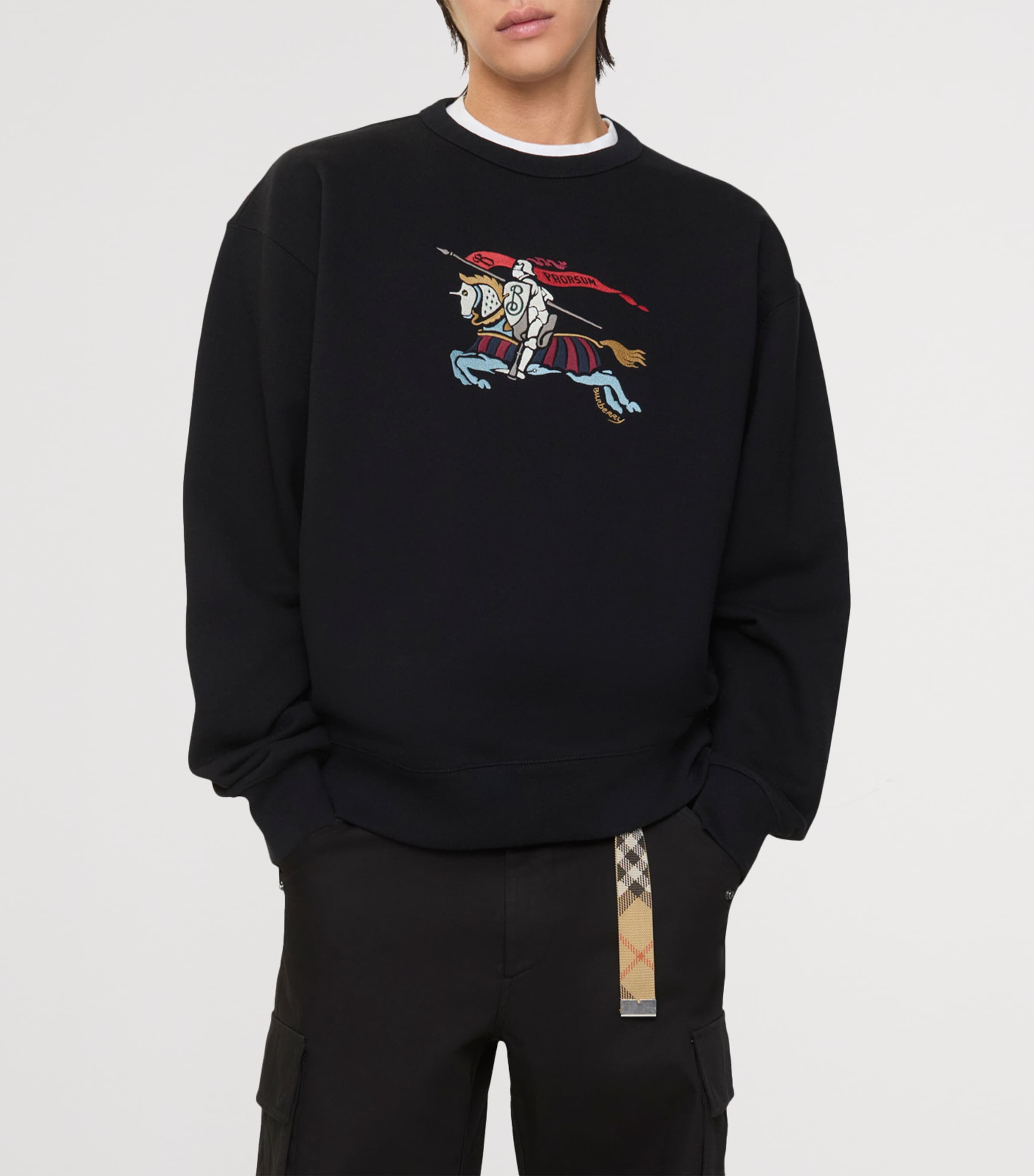 Cotton EKD Sweatshirt BLACK Image 2