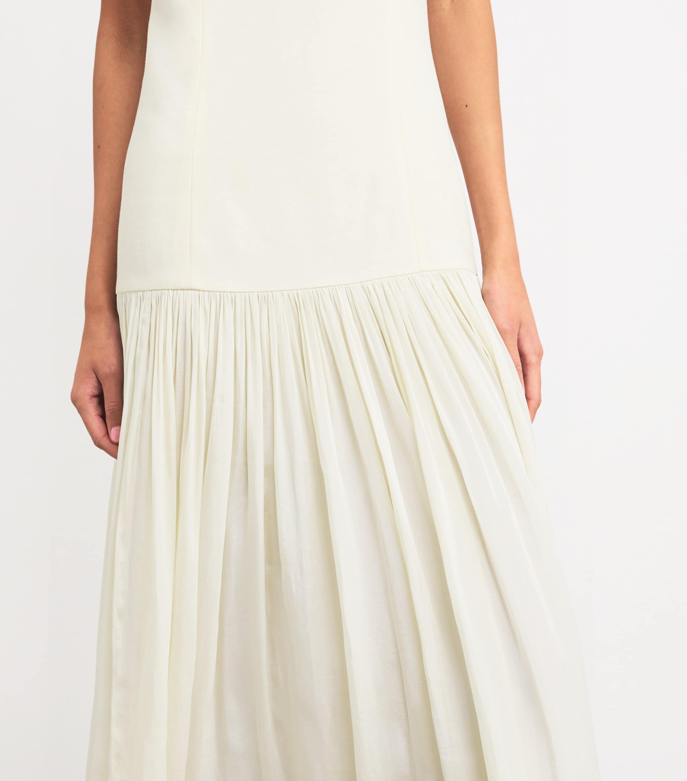Sandro Paris Linen-Blend Maxi Dress | Harrods US