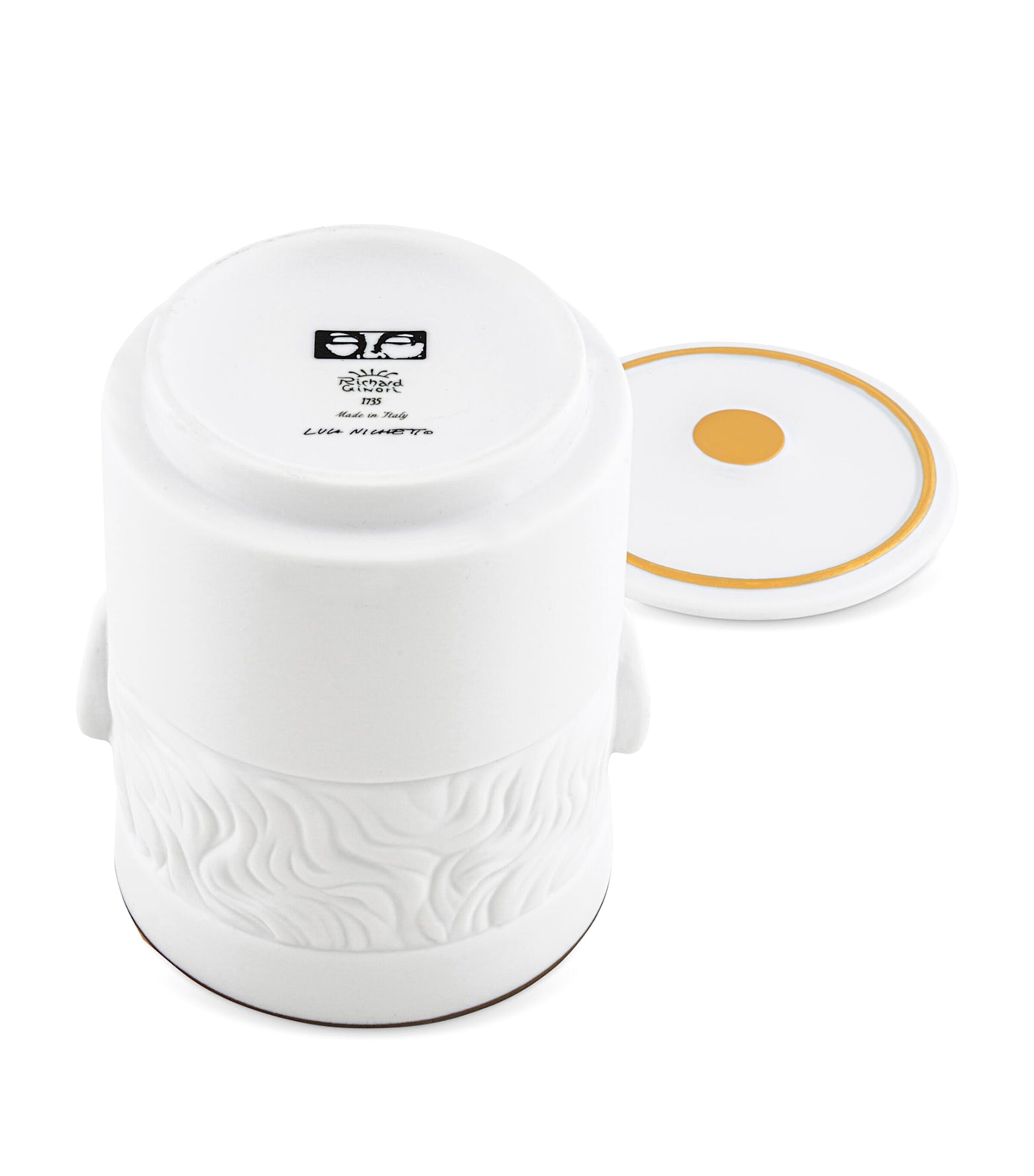 GINORI 1735 Porcelain Il Seguace Candle Holder Image 2