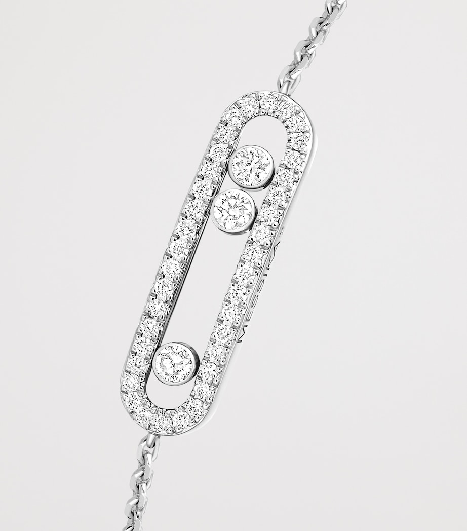 Messika Baby Move Classique White Gold and Diamond Bracelet (0.29ct) White Gold Image 3