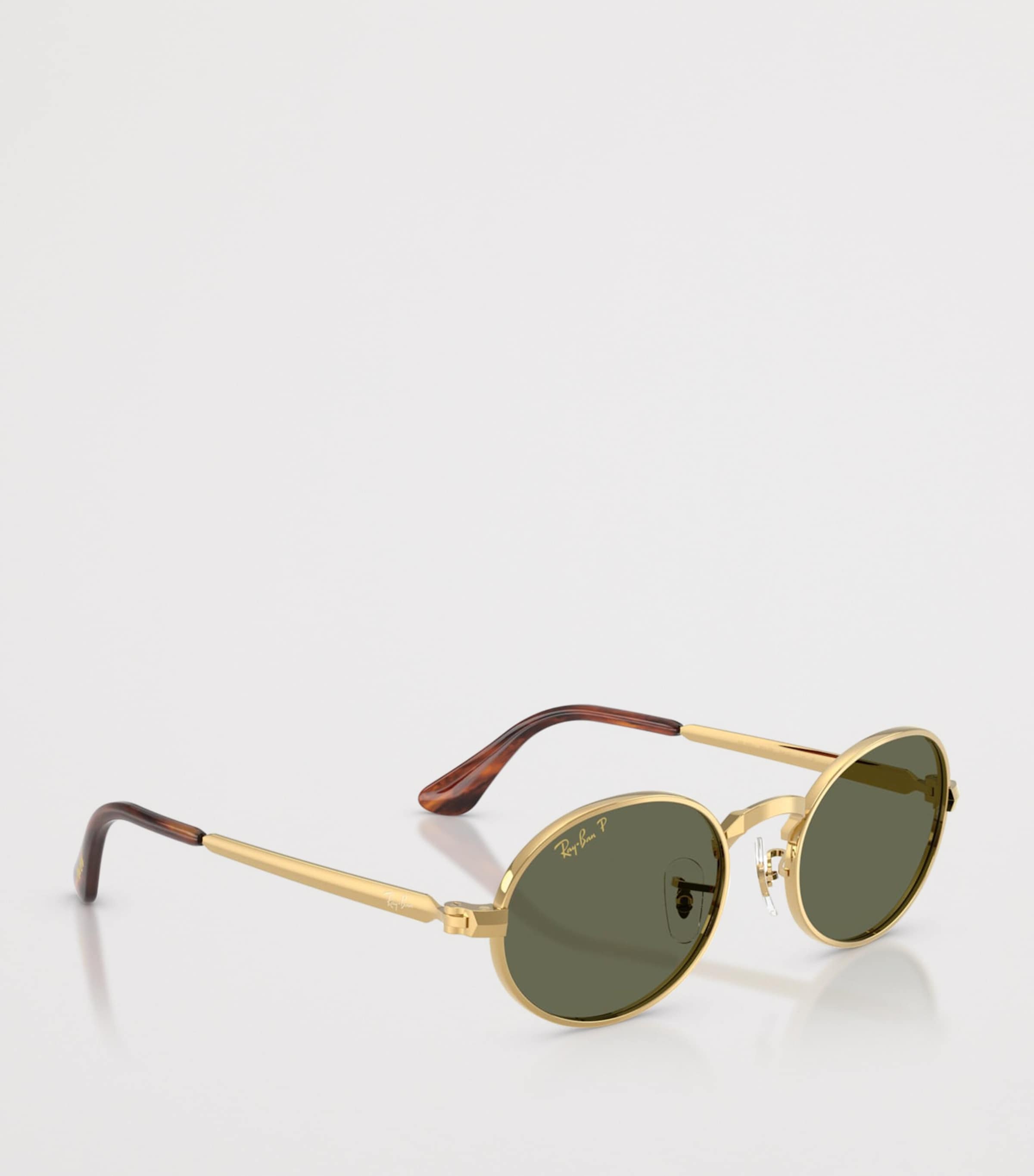 Ray-Ban By A$AP Rocky Oval Sunglasses Gold Image 6