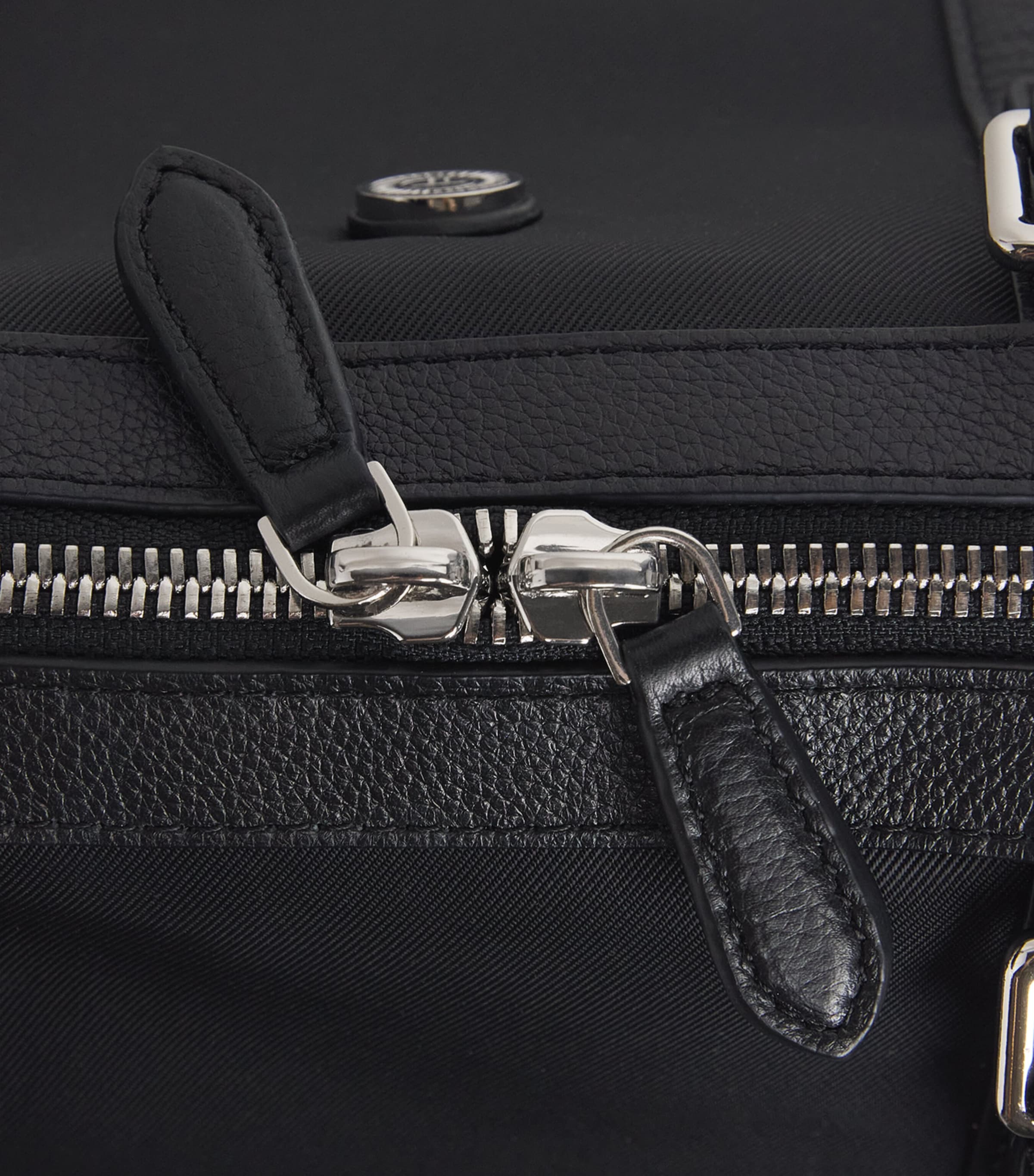 Harrods Nylon Holdall Black Image 6