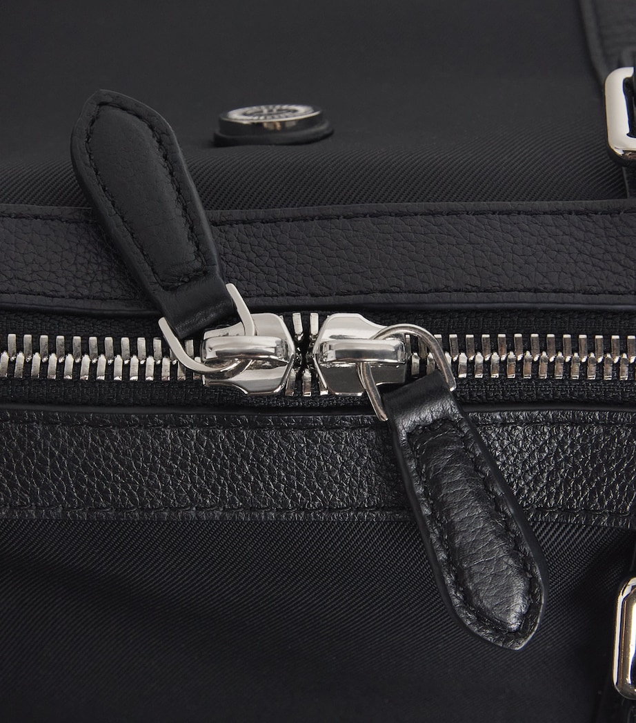 Harrods Nylon Holdall Black Image 6