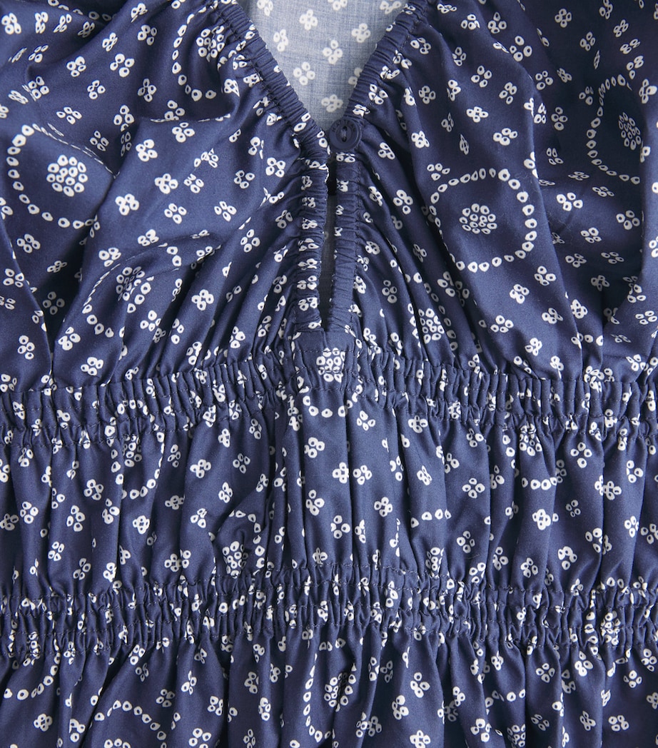 Matteau Womens Organic Cotton Paisley Maxi Dress Bluebellblu Image 6