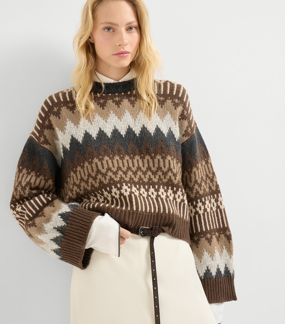 Cashmere Dazzling Mountain Sweater C2229 Image 6