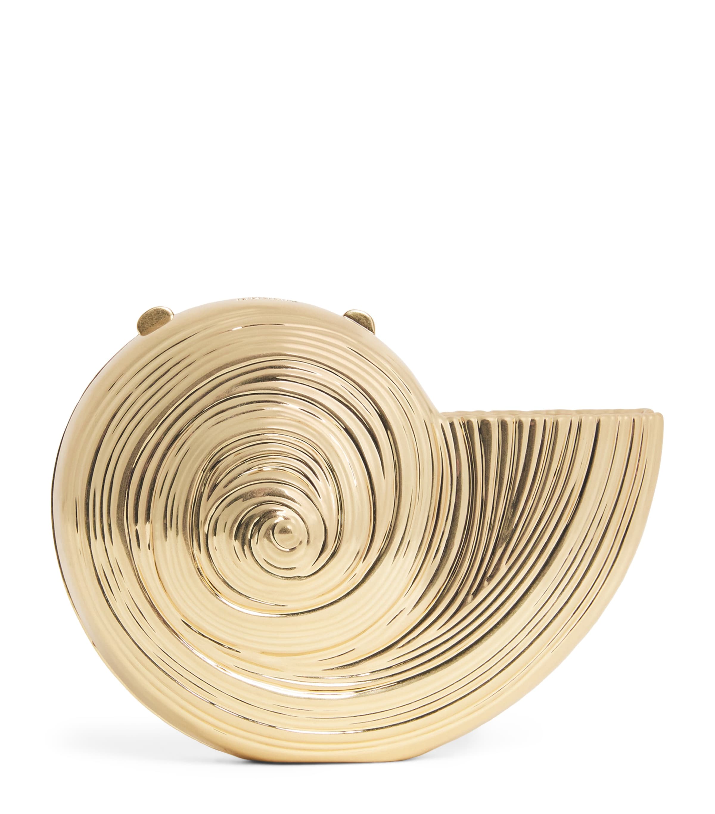 Simkhai Metal Marion Clutch Bag Gold Image 1